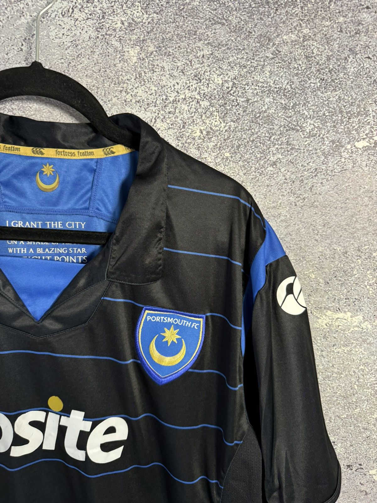 Canterbury of New Zealand × Vintage Vintage Portsmouth 2009/10 Canterbury Jersey Blokcore XL siz Size US XL / EU 56 / 4 - 10 Thumbnail
