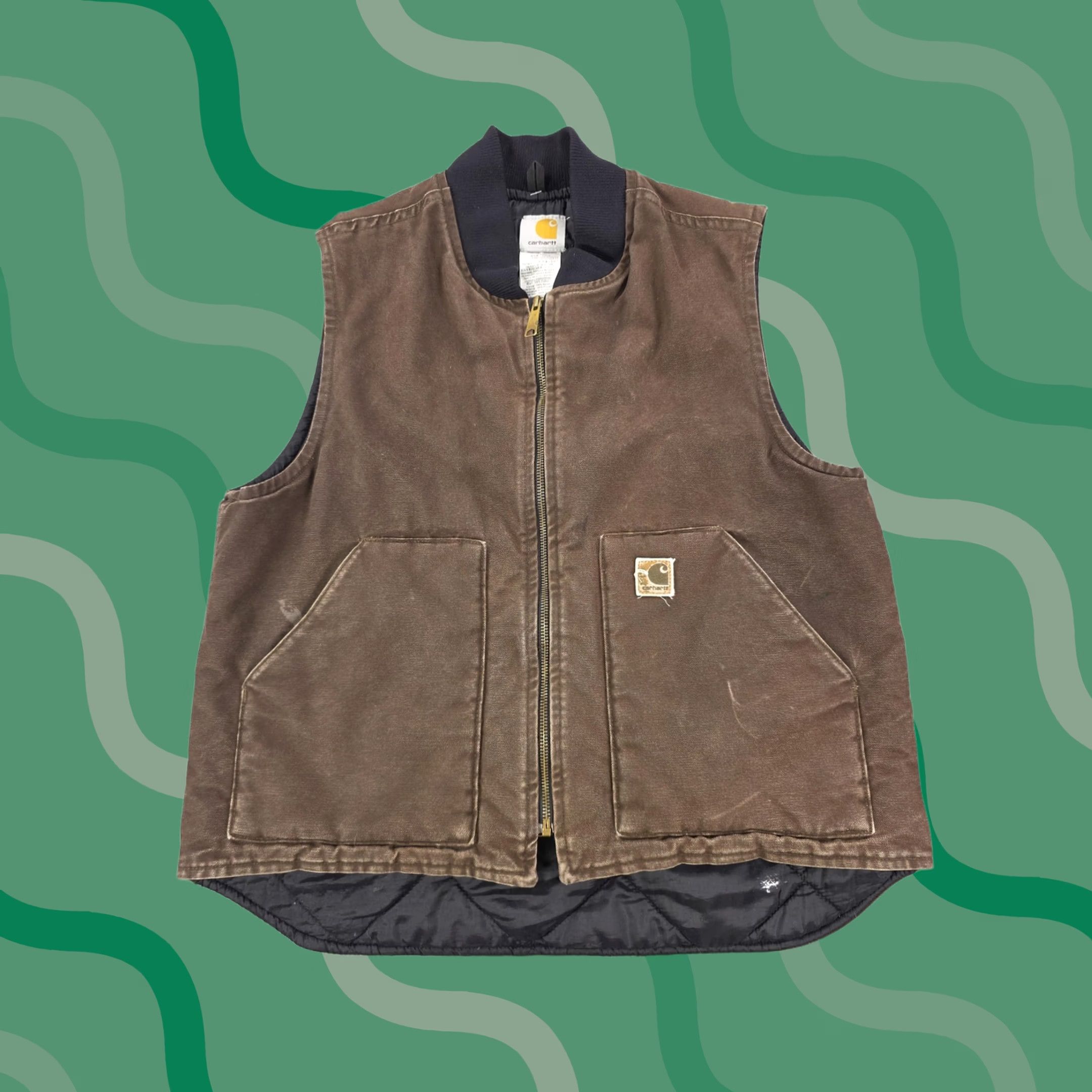 Carhartt × Vintage Vintage Carhartt V02 DKB quilted line vest