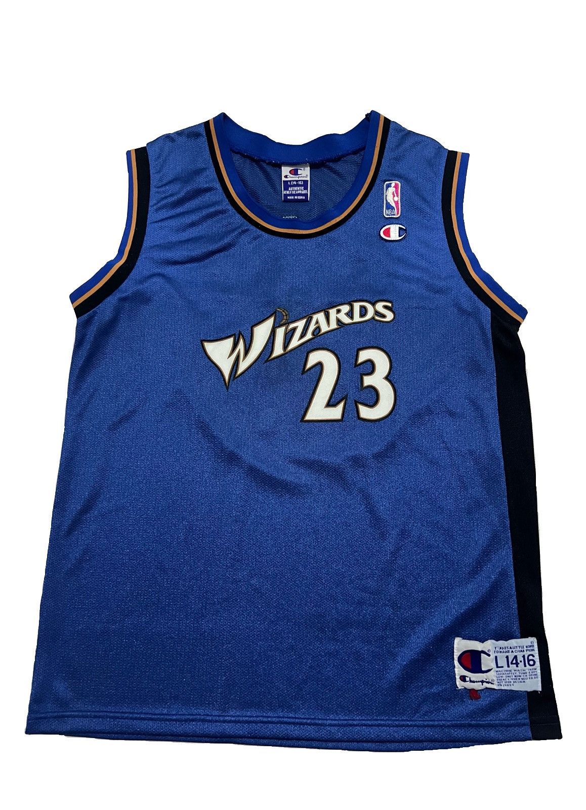 Champion × NBA × Vintage Vintage Champion Washington Wizard Michael Jordan NBA Jersey Size US S / EU 44-46 / 1 - 1 Thumbnail