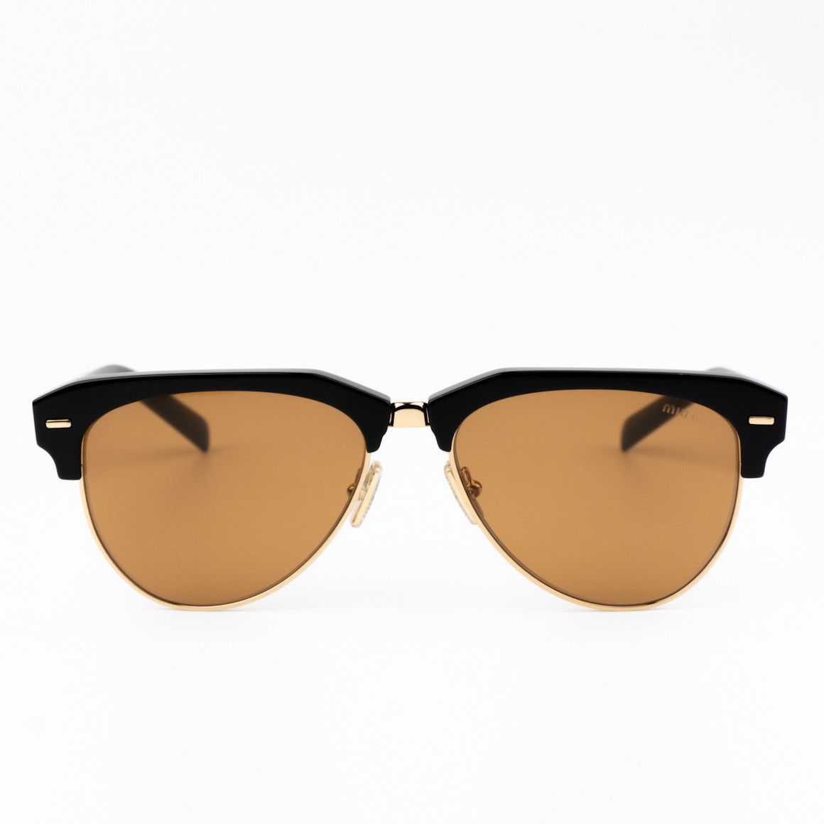 Miu Miu NEW Miu Miu MU09ZS 1AB2Z1 RUNWAY Unisex Sunglasses Size ONE SIZE - 3 Thumbnail