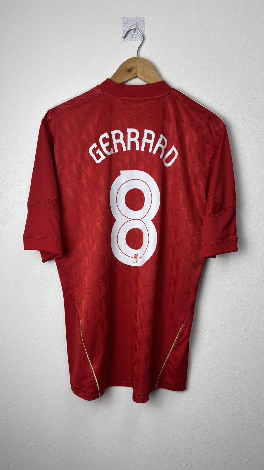 Adidas Liverpool 10/12 Home ( Gerrard ) Size US L / EU 52-54 / 3 - 3 Thumbnail