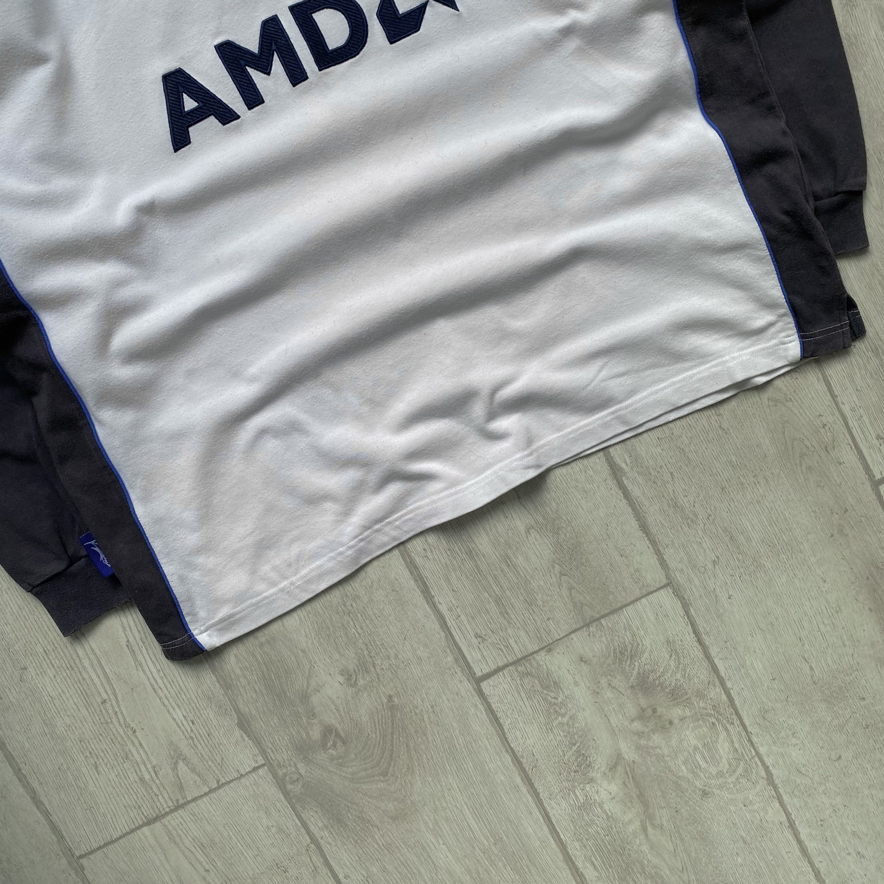 Cotton Traders 🦈 Vintage 90s Sale Sharks AMD jersey Rugby Shirt Heavy Size US XXL / EU 58 / 5 - 3 Thumbnail