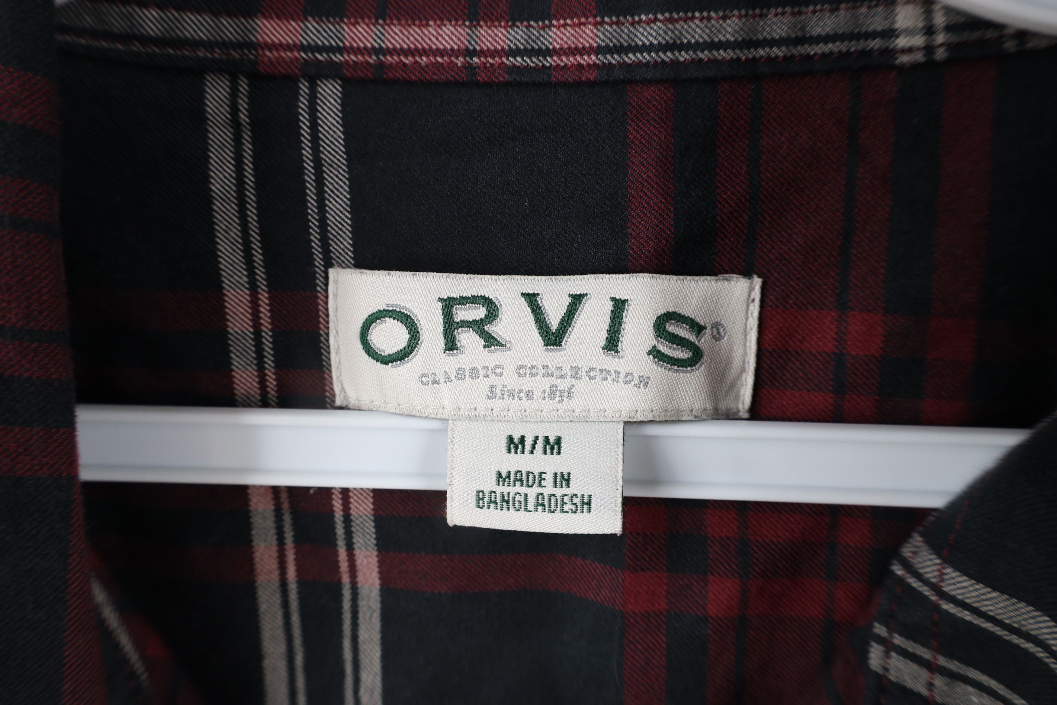 Orvis × Vintage New Orvis Tartan Plaid Collared Button Down Shirt Size US M / EU 48-50 / 2 - 9 Thumbnail