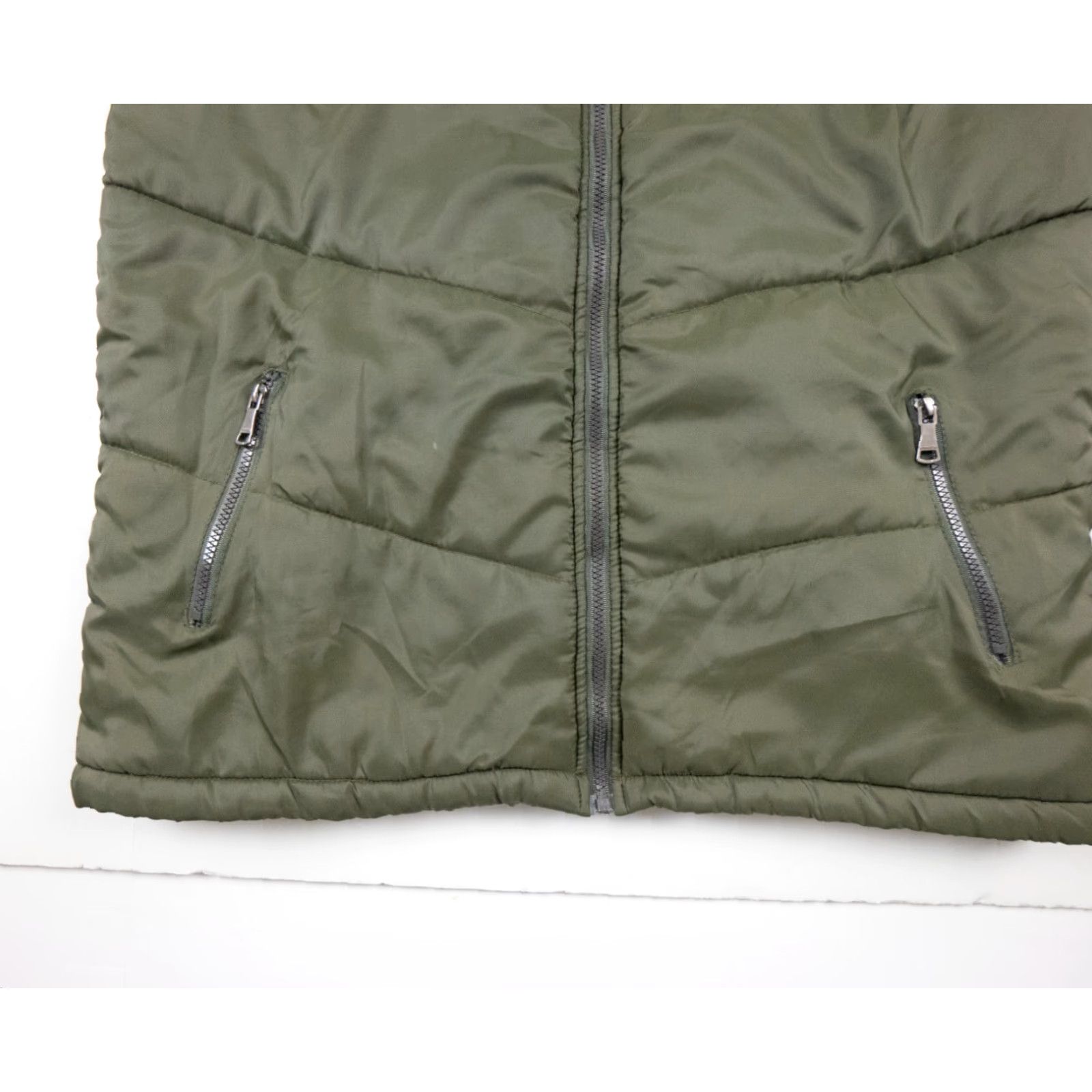 Rocawear Rocawear Adult XLarge Green Puffer Vest Jacket Full Zip Mens Hip Hop Outdoors Way Size US XL / EU 56 / 4 - 4 Thumbnail
