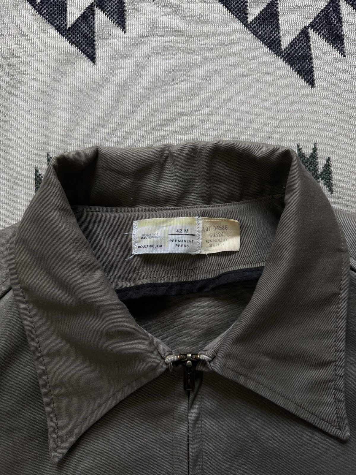 Vintage Vintage 1970s Rockabilly Work Jacket Size US M / EU 48-50 / 2 - 2 Thumbnail