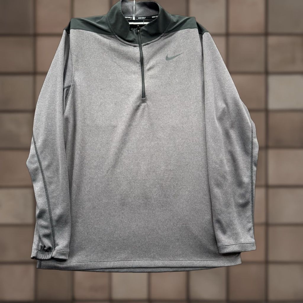 Nike Nike Golf Pullover Men M Gray Polyester Outdoors Athletic Golfing Size US M / EU 48-50 / 2 - 1 Thumbnail