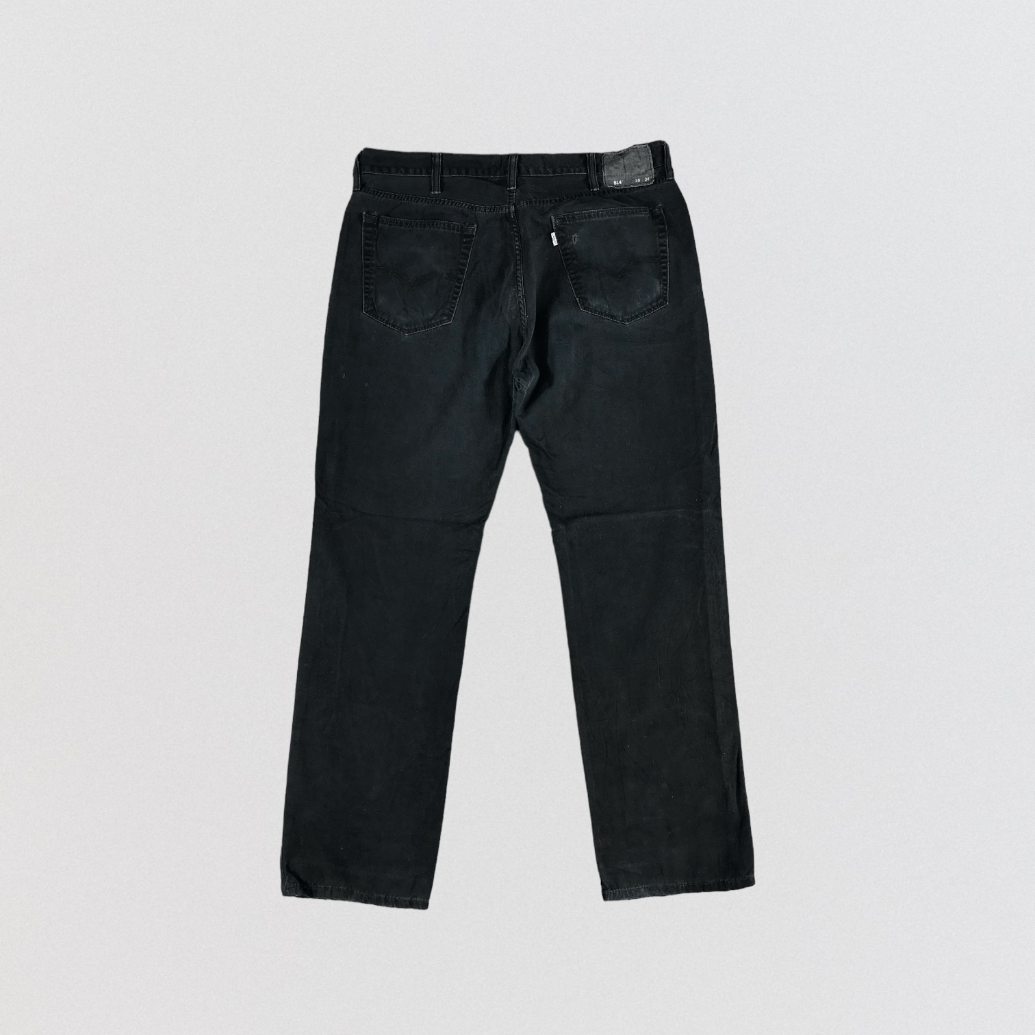 Levi's × Vintage Vintage Faded Black Levis 514 Jeans-JM2859 Size US 38 / EU 54 - 2 Thumbnail