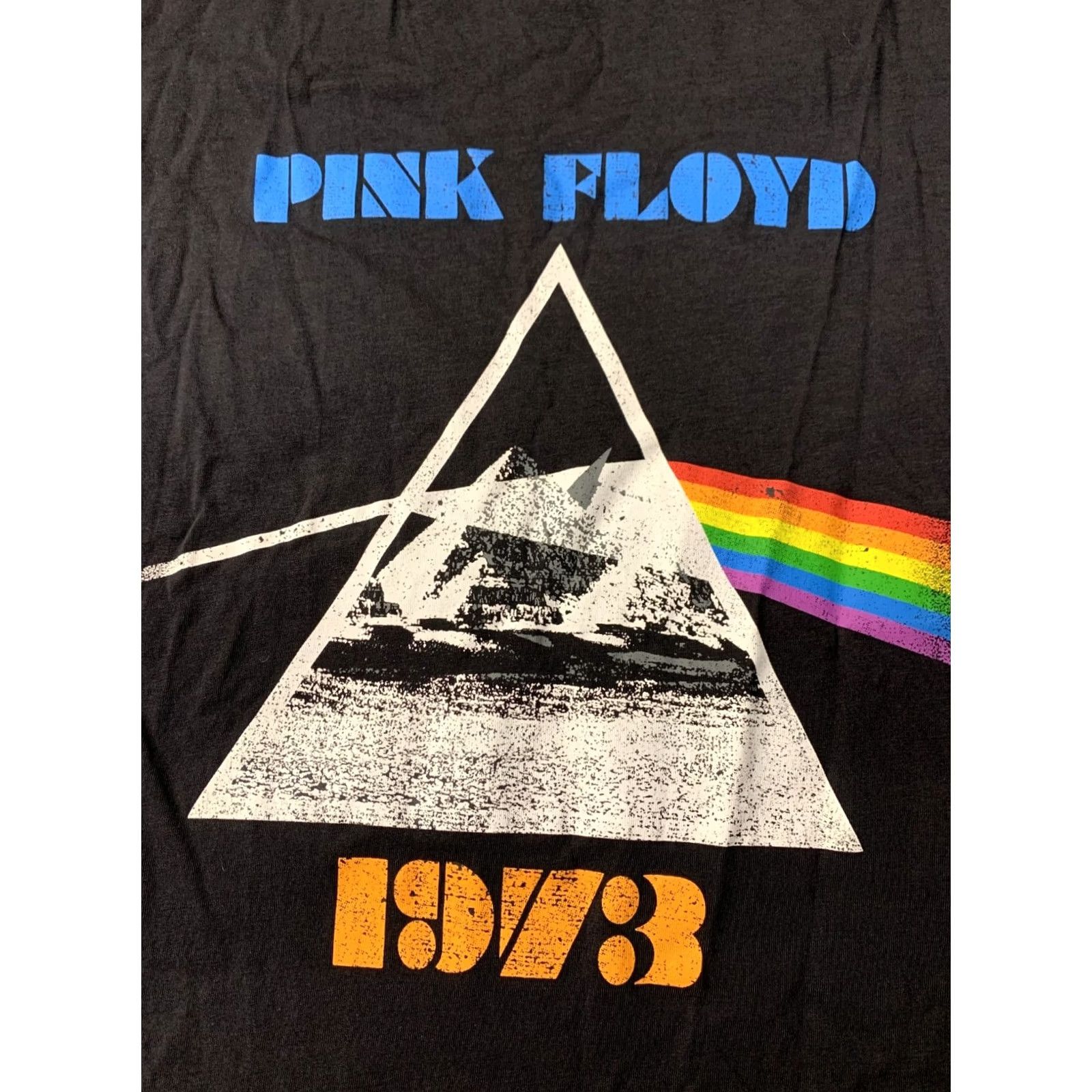 Vintage PINK FLOYD THE DARK SIDE OF THE MOON Shirt M Men Black 70 cm 52 cm 2024 Official Product Basic Tee Rock Band Print 2024s Girls Boys Mens Size US M / EU 48-50 / 2 - 3 Thumbnail
