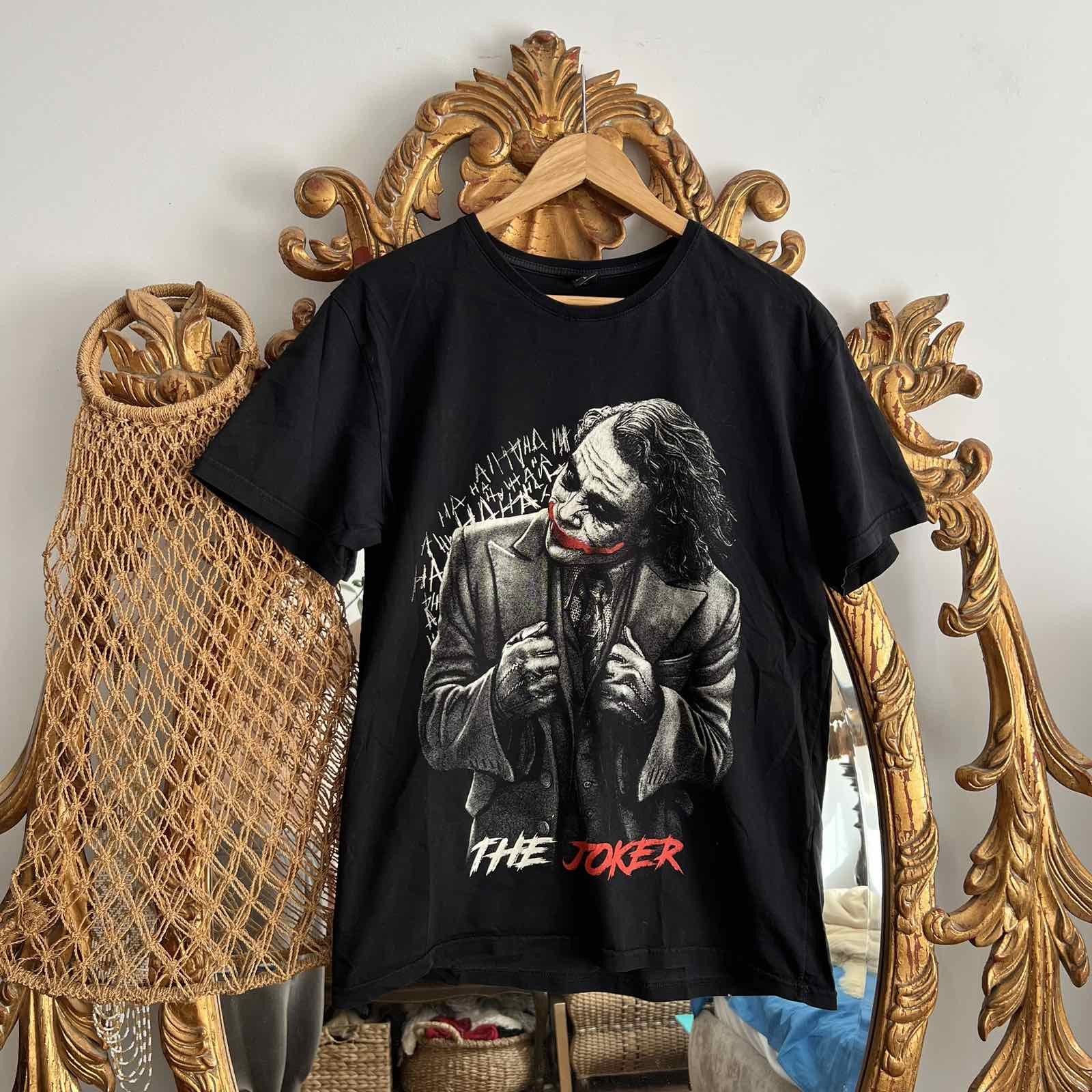 Vintage Vintage 2008 The Dark Knight joker tee Sz L Size US L / EU 52-54 / 3 - 1 Thumbnail