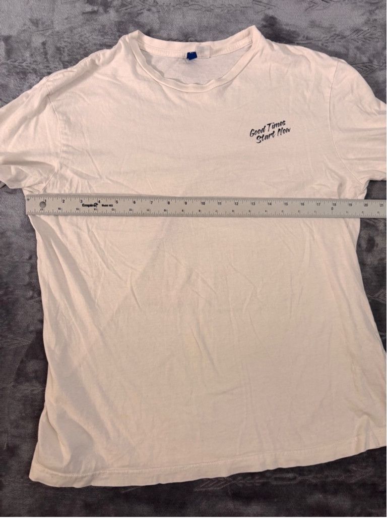 H&M Men's H&M Graphic Tee Shirt Size M White Size US XL / EU 56 / 4 - 3 Thumbnail