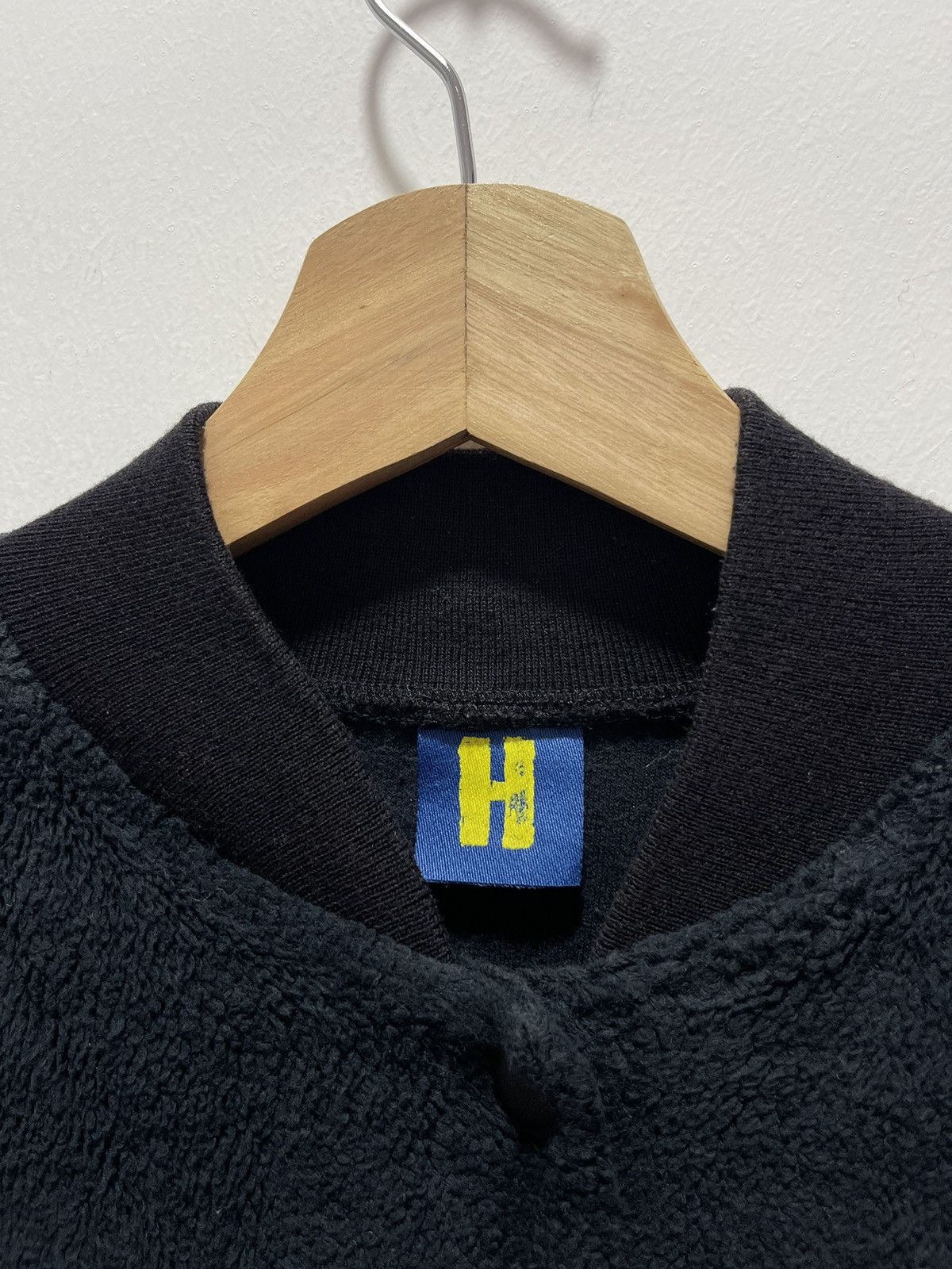 Hysteric Glamour HYSTERIC GLAMOUR BIG LOGO FLEECE BUTTON UP JACKET Size S / US 4 / IT 40 - 10 Thumbnail