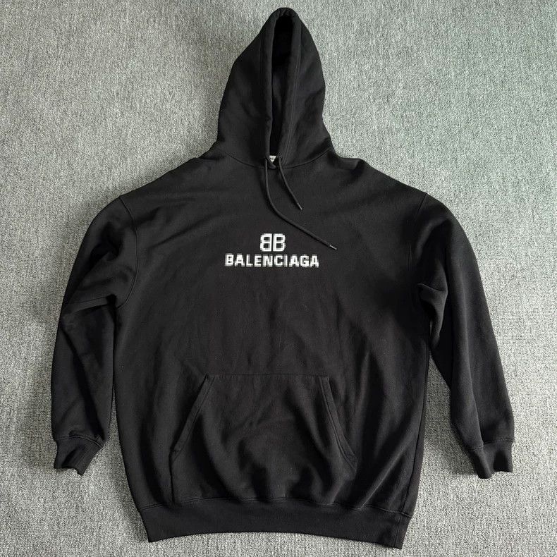 Balenciaga Balenciaga Mosaic Hoodie S Size - dmc Size US S / EU 44-46 / 1 - 1 Thumbnail