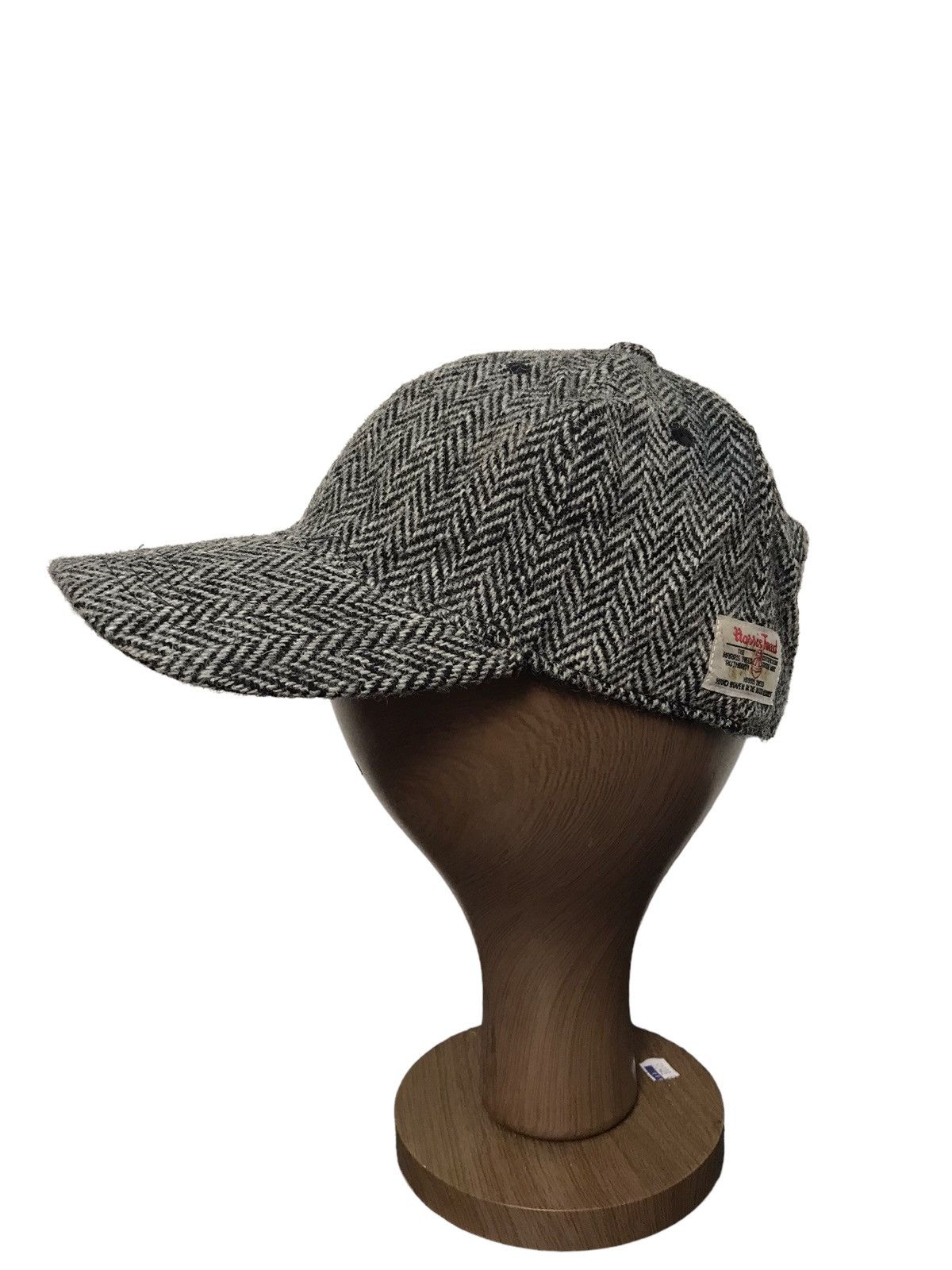 Harris Tweed HarisTweed X Ships Jet Blue Wool Cap | Grailed