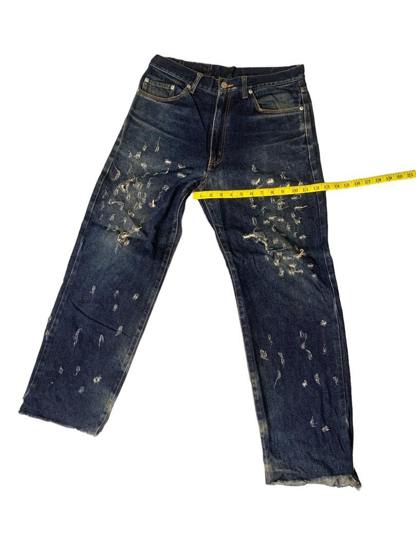Japanese Brand Mac Eye Distressed Denim Size US 32 / EU 48 - 10 Thumbnail