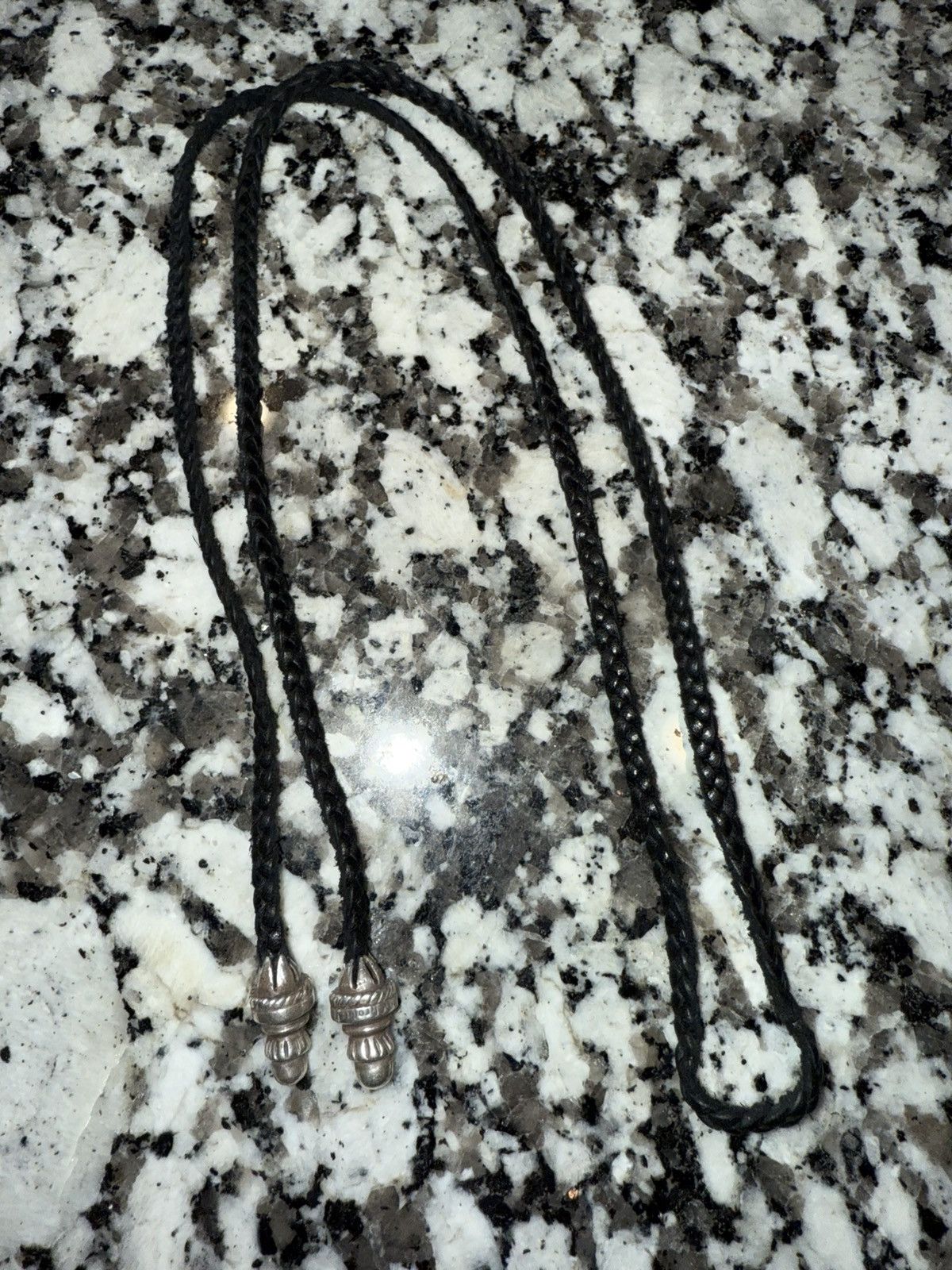 Chrome Hearts Chrome Hearts Leather Bolo Tie Size ONE SIZE - 2 Thumbnail