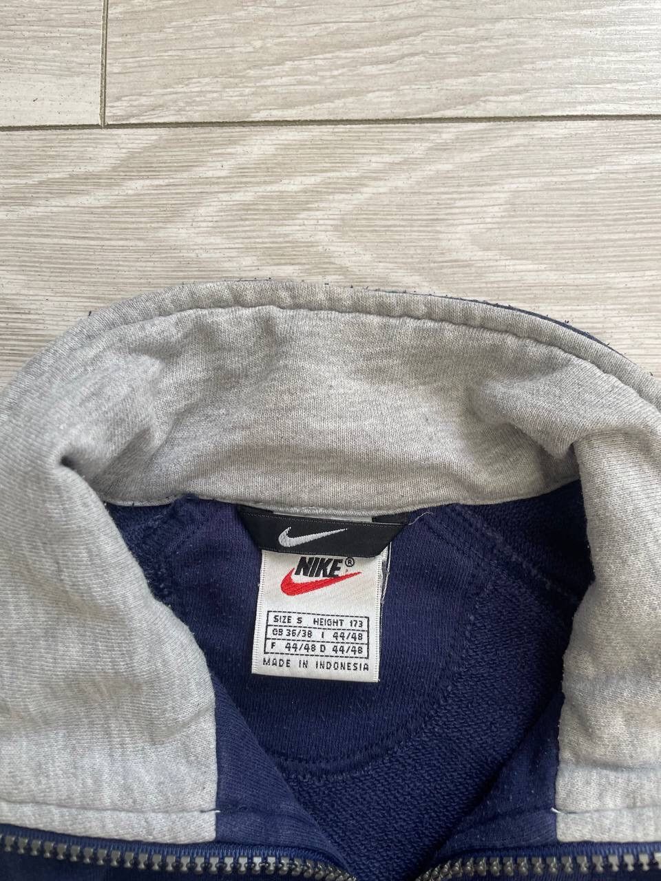 Nike × Vintage Vintage Nike USA 1/4 Zip Sweatshirt Pullover Y2K Size US S / EU 44-46 / 1 - 4 Thumbnail