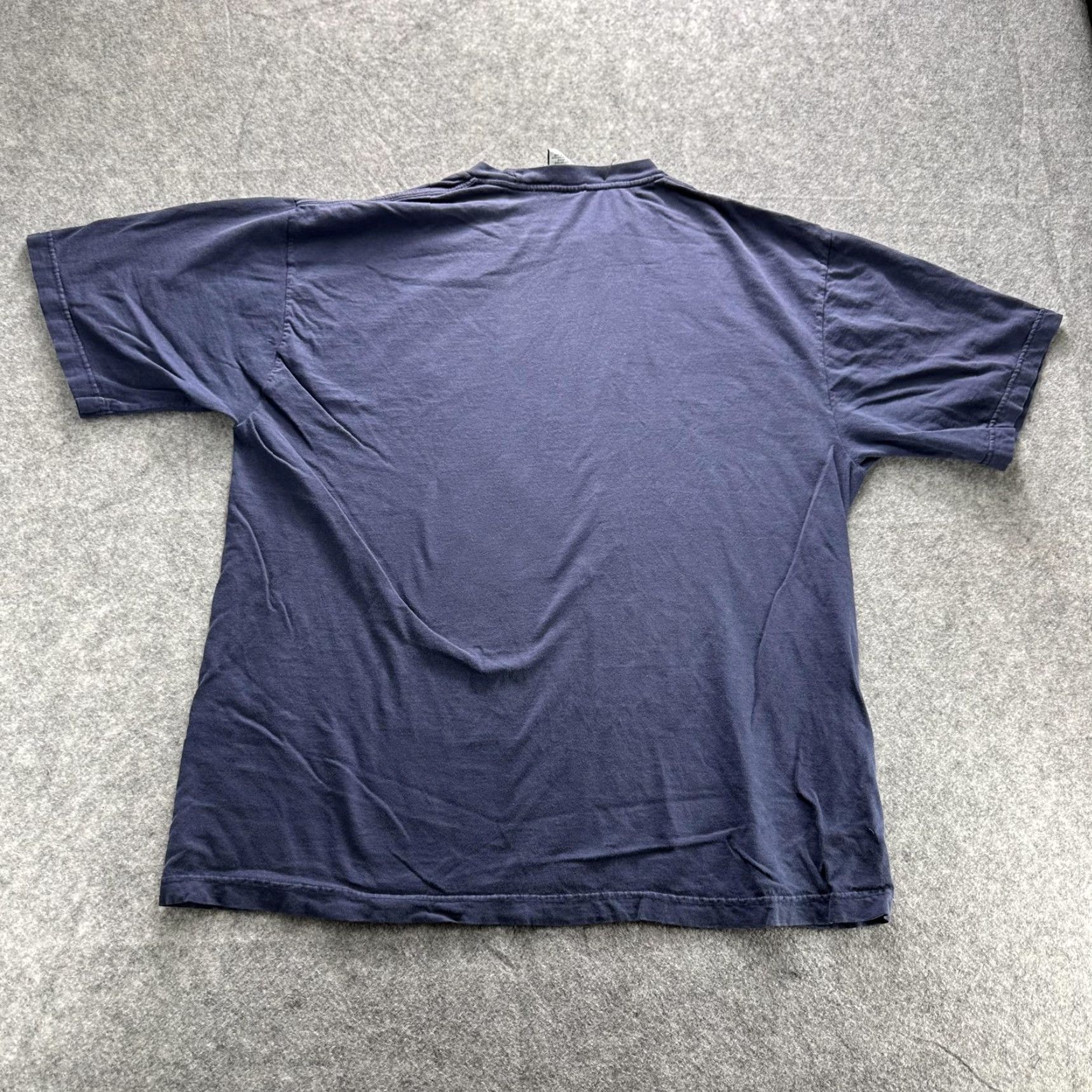 Tommy Hilfiger VINTAGE Tommy Hilfiger Shirt Mens XL Navy Blue Crest Logo Short Sleeve Casual Size US XL / EU 56 / 4 - 6 Thumbnail