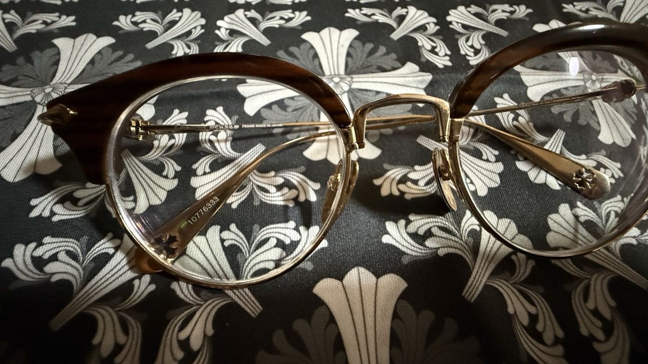 Chrome Hearts CHROME HEARTS SLUNTRADICTION II GLASSES Size ONE SIZE - 6 Thumbnail