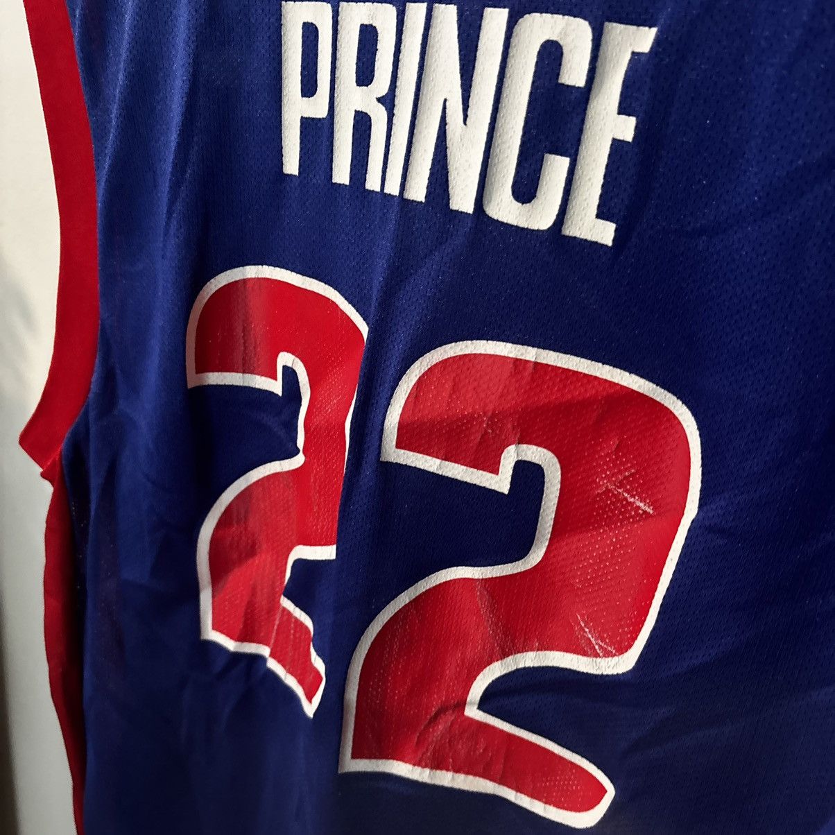 Reebok Vintage TayShaun Prince Reebok Detroit Pistons Jersey Size US M / EU 48-50 / 2 - 4 Thumbnail