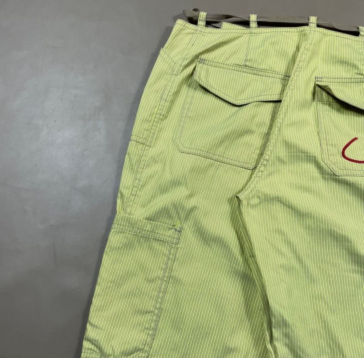 Cop Copine COP COPINE 00’s GREEN CARGO PANTS Size 27" / US 4 / IT 40 - 10 Thumbnail