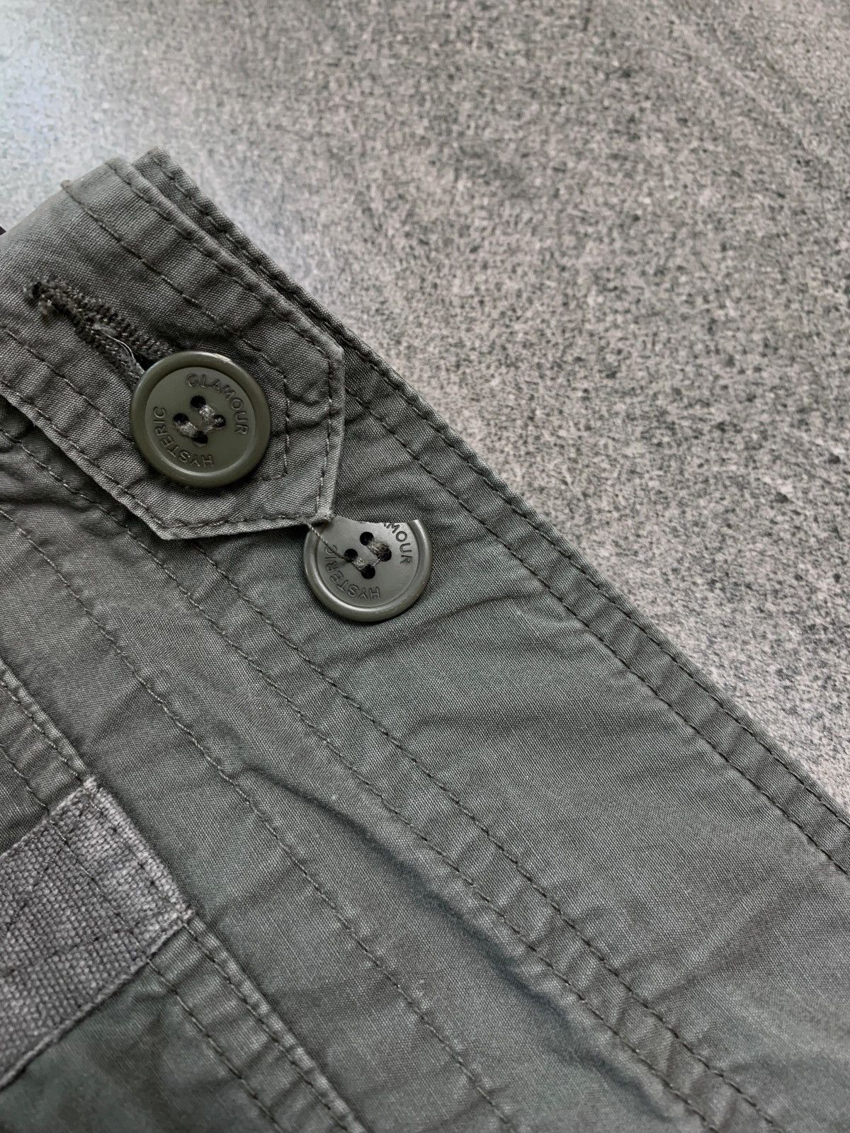Hysteric Glamour FREE TAX! 90s Bondage Multi Pocket Cargo Pants Size US 31 - 13 Thumbnail