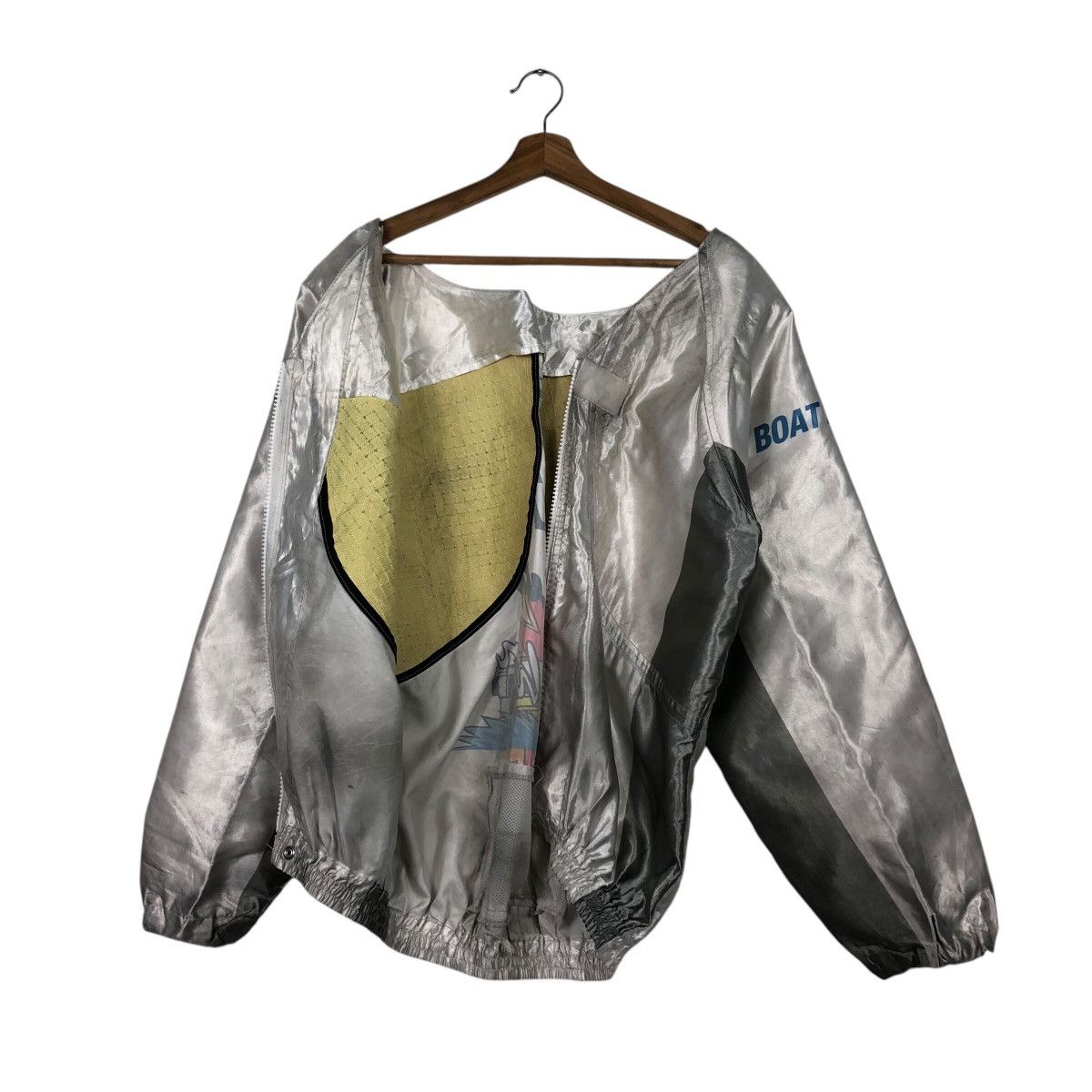 Japanese Brand × Vintage 📌Vintage Bomber Biker Boat Race Jacket Issey Miyake Size US M / EU 48-50 / 2 - 12 Thumbnail