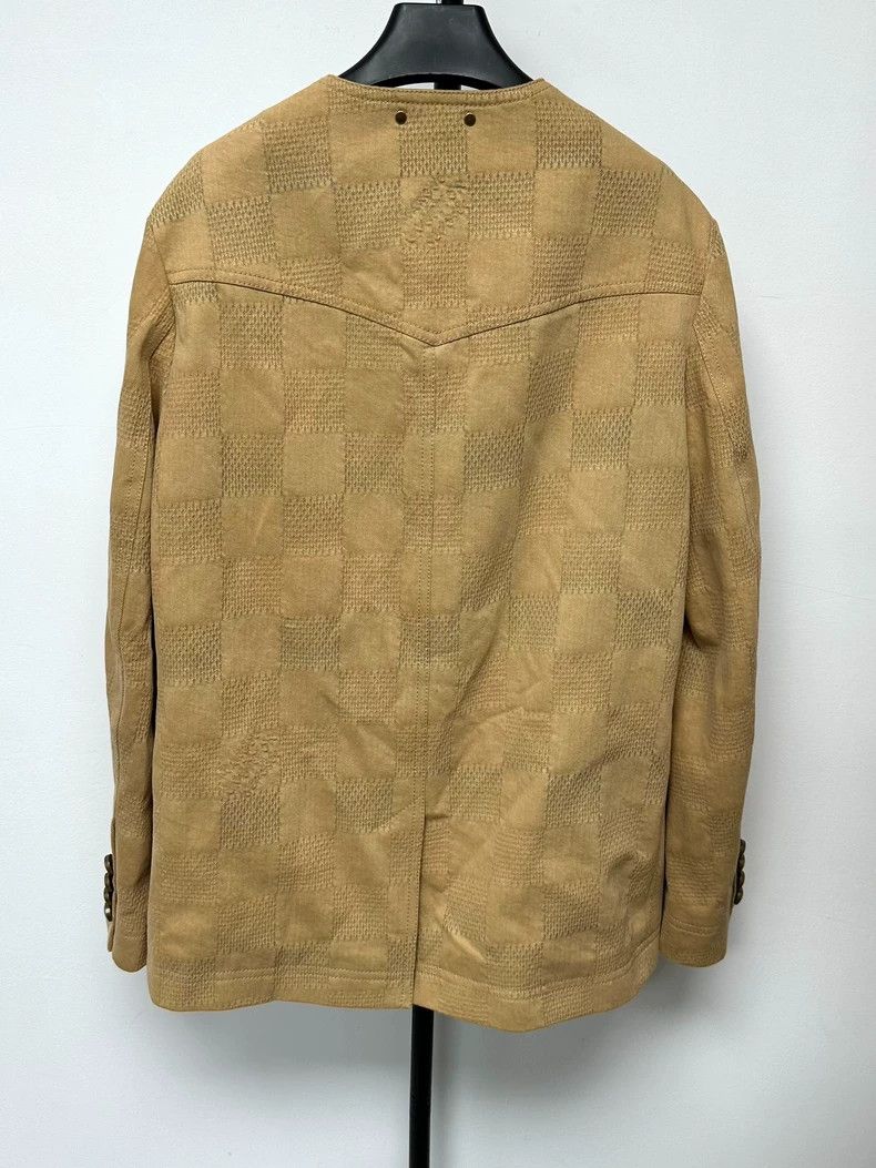 Louis Vuitton Louis Vuitton Collarless overalls casual jacket Size US M / EU 48-50 / 2 - 2 Thumbnail