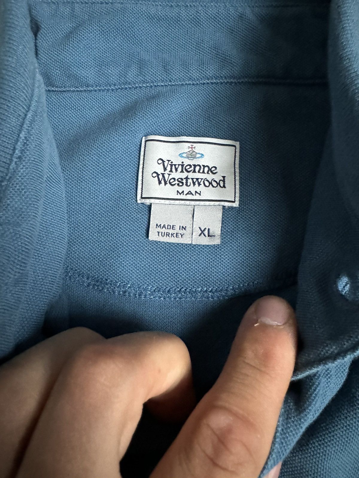 Vintage × Vivienne Westwood Vivienne Westwood polo shirt Size US L / EU 52-54 / 3 - 4 Thumbnail