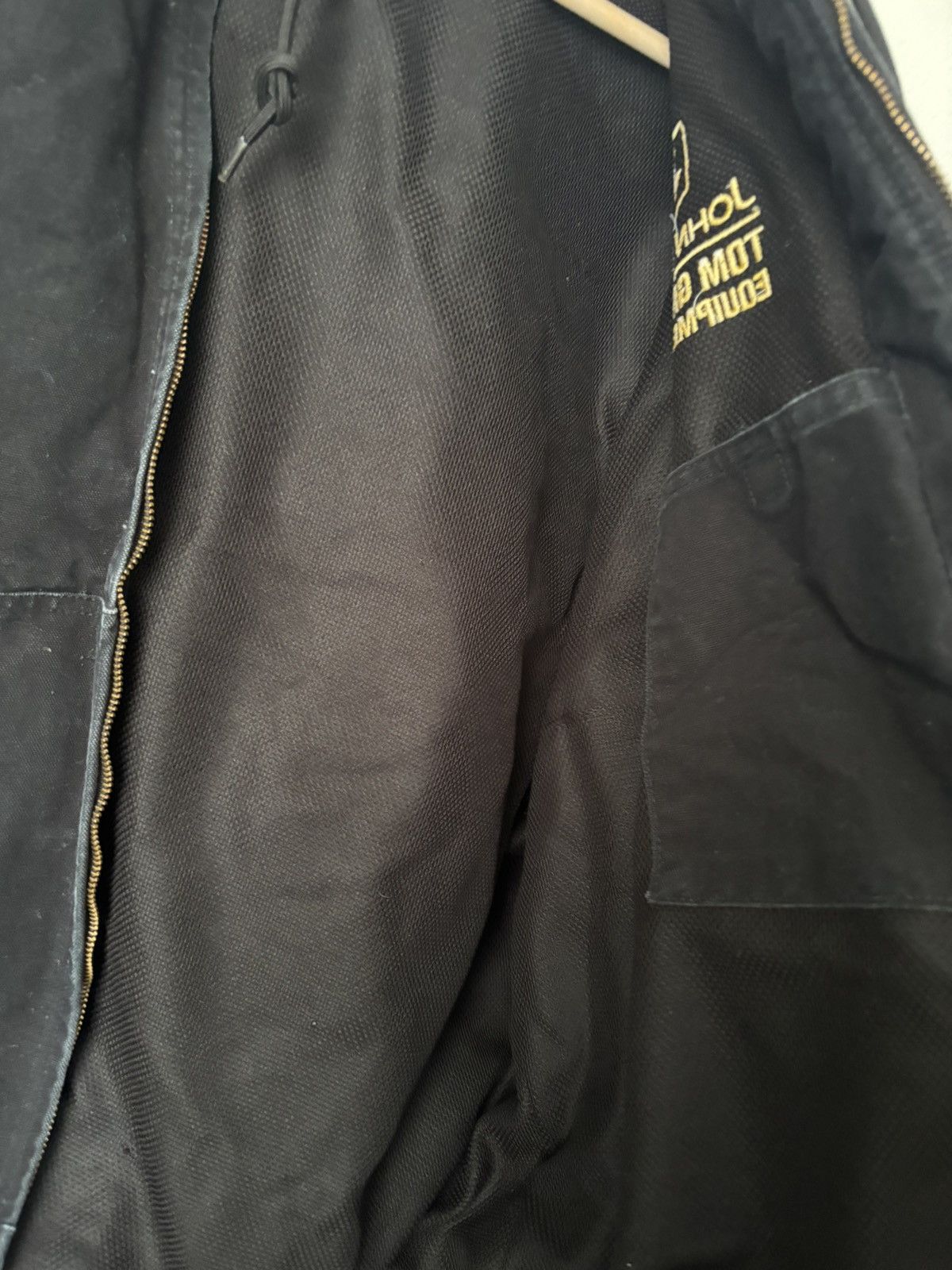 Vintage Vintage Carhartt Black Hooded Jacket Size US XXL / EU 58 / 5 - 7 Thumbnail