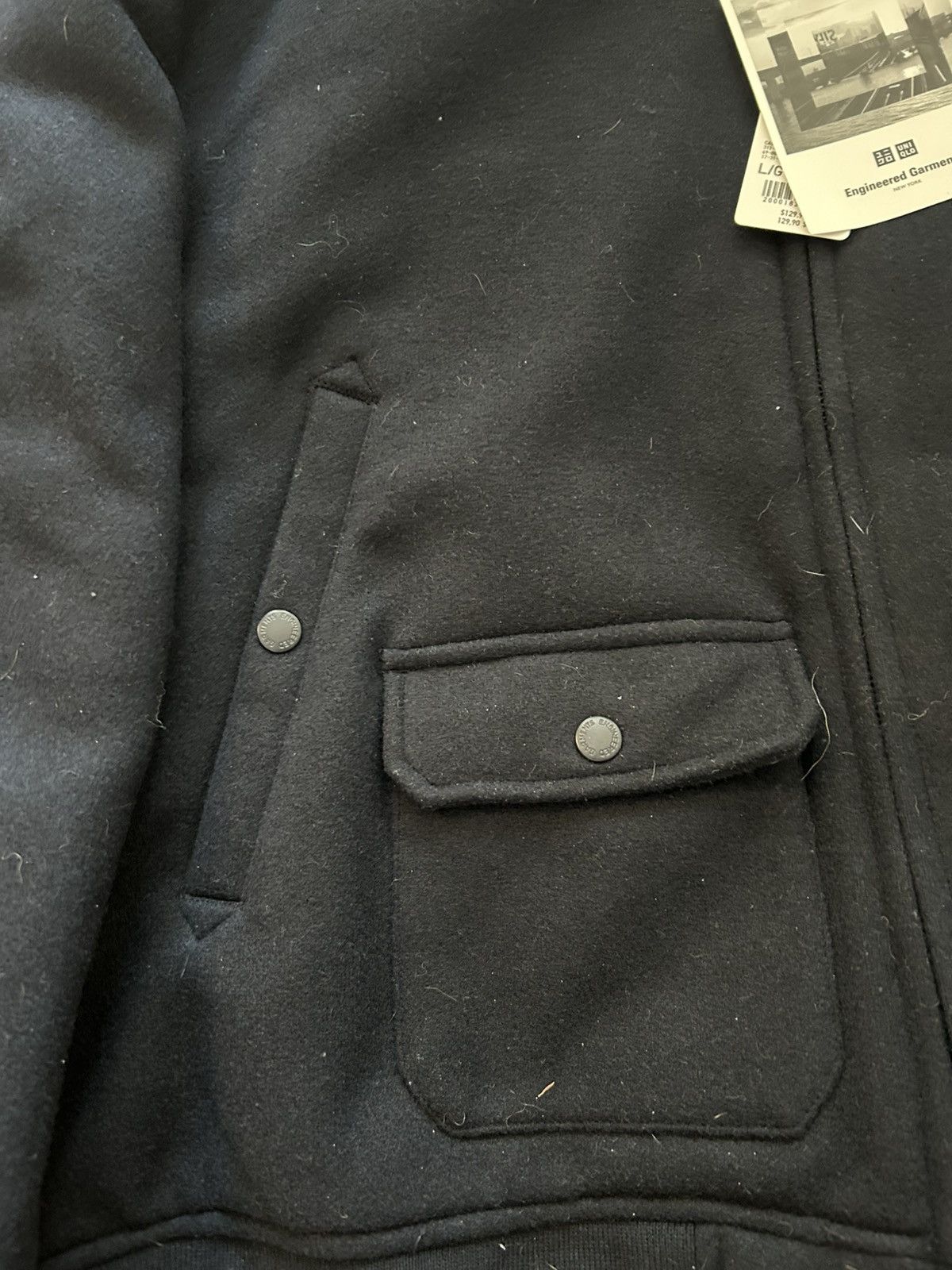 Engineered Garments Engineered Garments Wool Bomber Jacket New With Tags Size US L / EU 52-54 / 3 - 2 Thumbnail