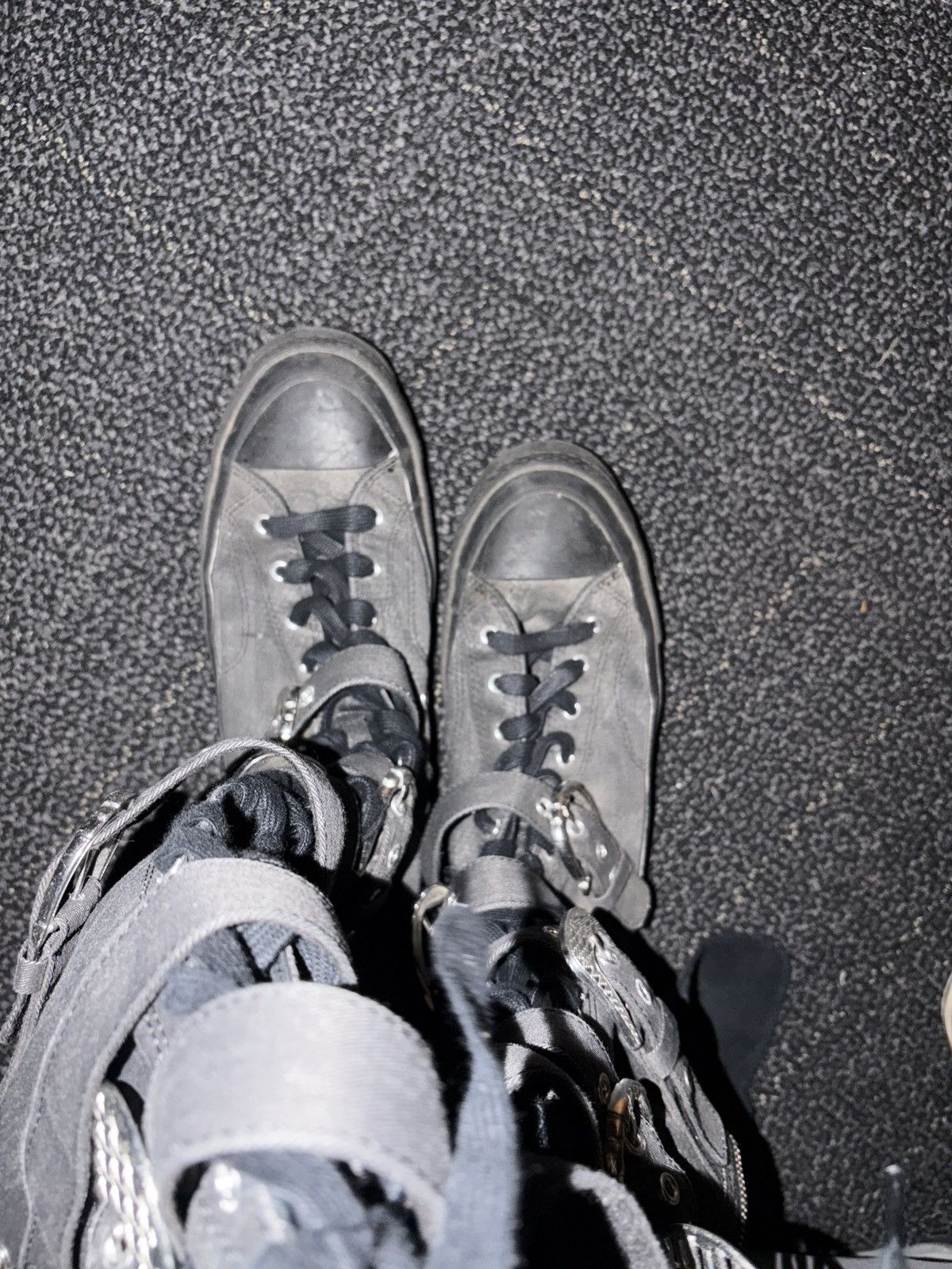 Converse Converse X martine Ali Black Canvas Knee High Boots chuck70 Size US 9.5 / EU 42-43 - 7 Thumbnail