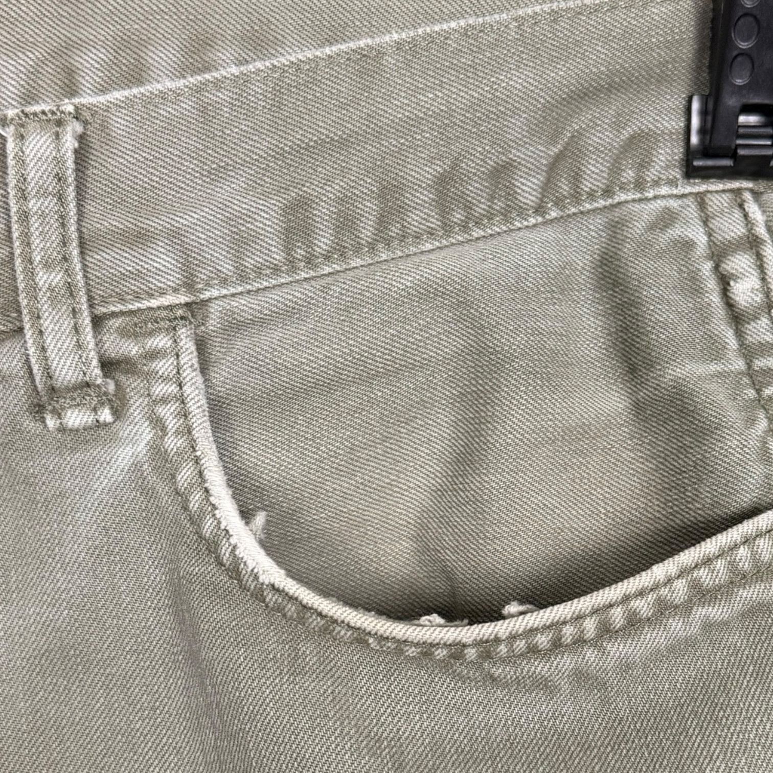 J.Crew J Crew Jeans Mens Green 484 Slim Straight Garment Dyed 34x34 Size US 34 / EU 50 - 5 Thumbnail