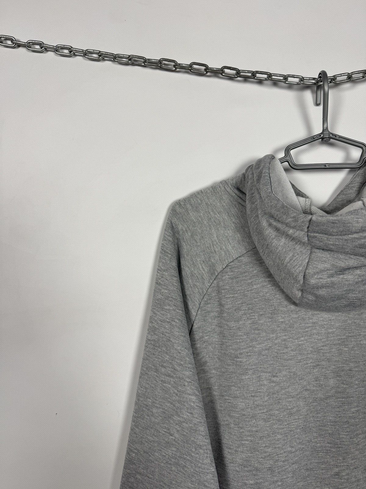 Nike Men’s Nike Swoosh Training Dry-Fit Hoodie Gray Big Logo XL Size US XL / EU 56 / 4 - 13 Thumbnail
