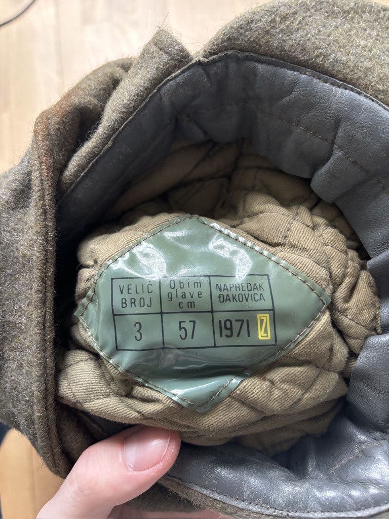 Other 1977 Yugoslavian M55 and M77 Mountain Troops Wool Hat Size ONE SIZE - 3 Thumbnail