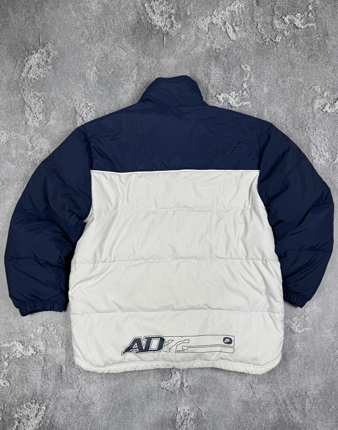 Nike VTG Nike 90s Swoosh AD72 Goose Puffer Down Jacket Size XL Size US XL / EU 56 / 4 - 4 Thumbnail