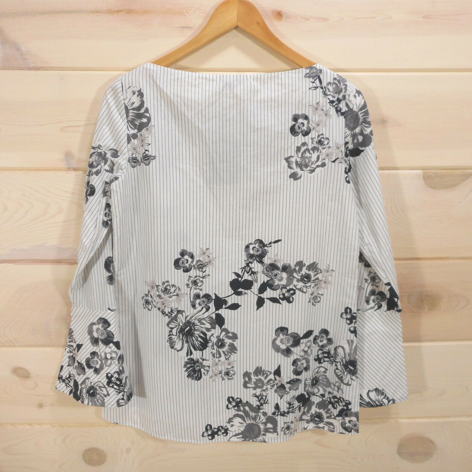 MASSIMO DUTTI Printed Poplin Blouse NWT LAST ONE!!!