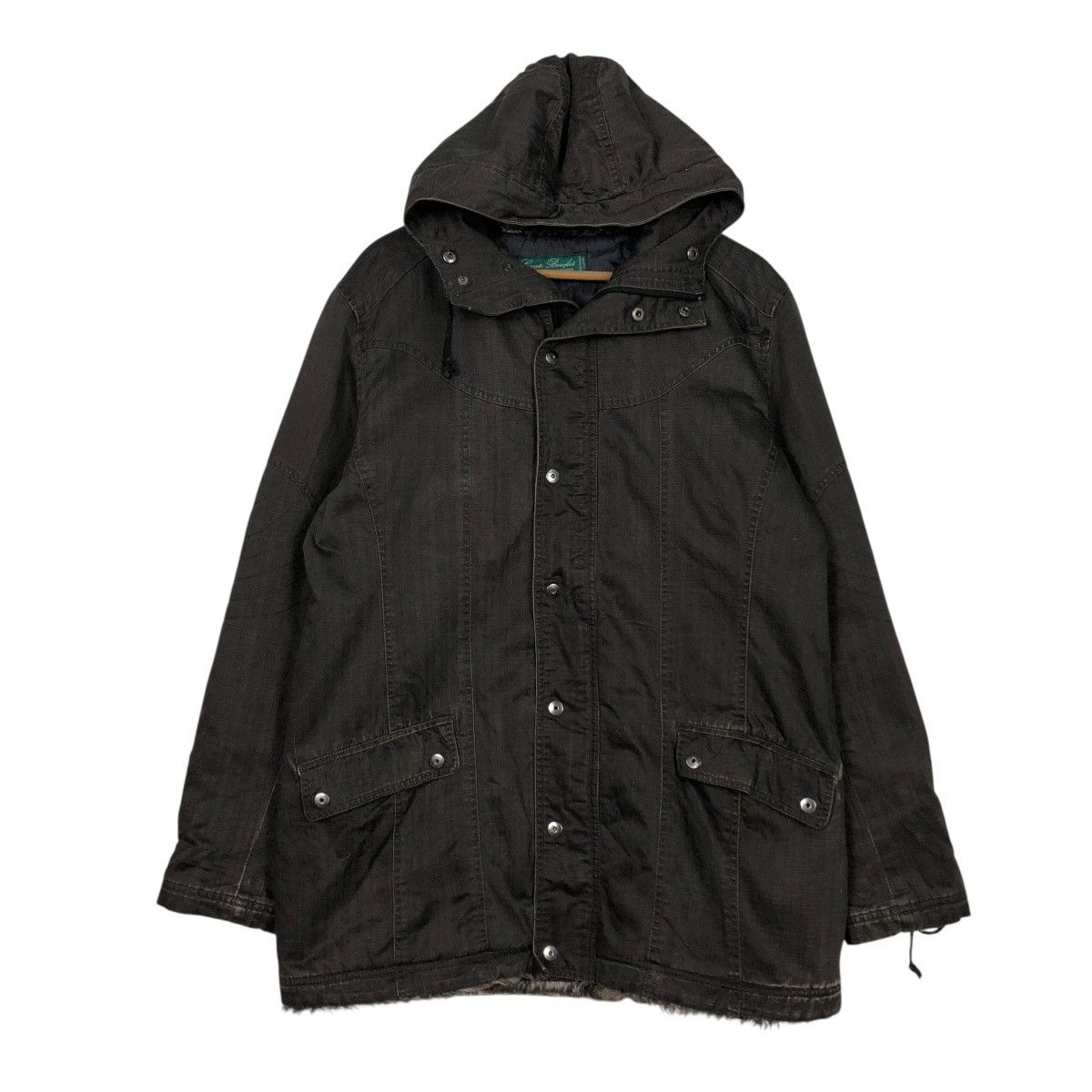 Japanese Brand 🔥VINTAGE CHORE JACKET HUNTING CREATE BAREFOOT FUR BLANKET Size US L / EU 52-54 / 3 - 3 Thumbnail