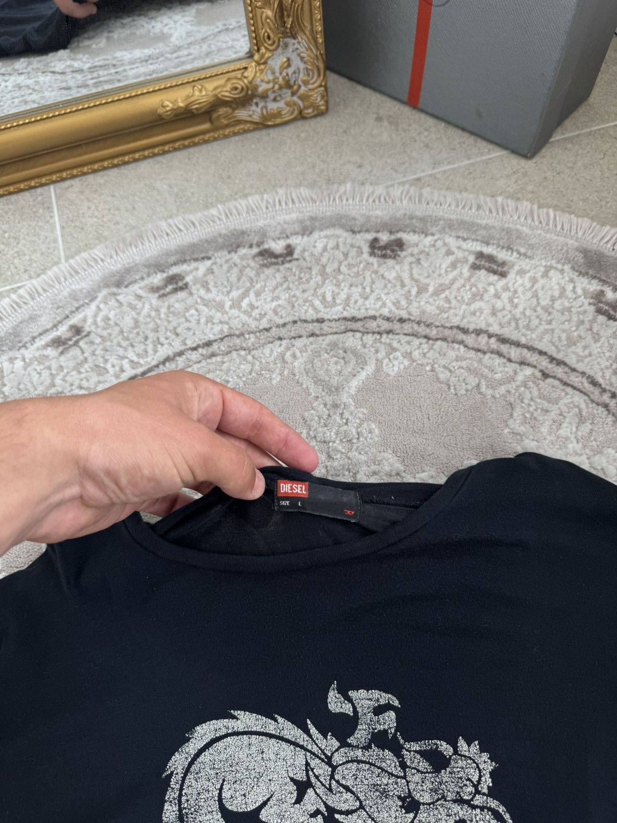 Diesel Vintage Diesel Japanese Dragon Longsleeve Size US L / EU 52-54 / 3 - 3 Thumbnail