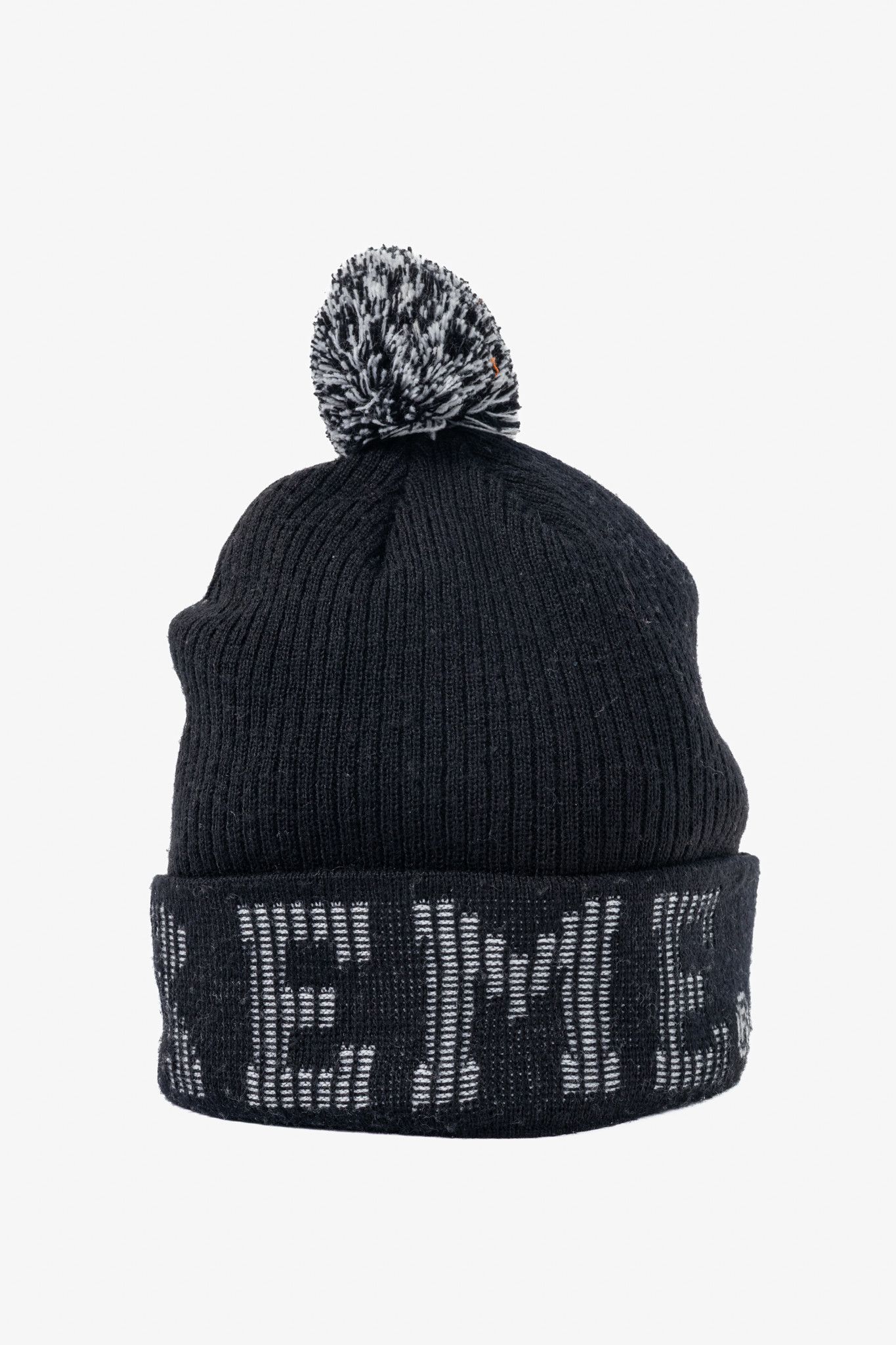 Supreme Supreme FW17 Black Grid Logo Beanie Size ONE SIZE - 2 Thumbnail