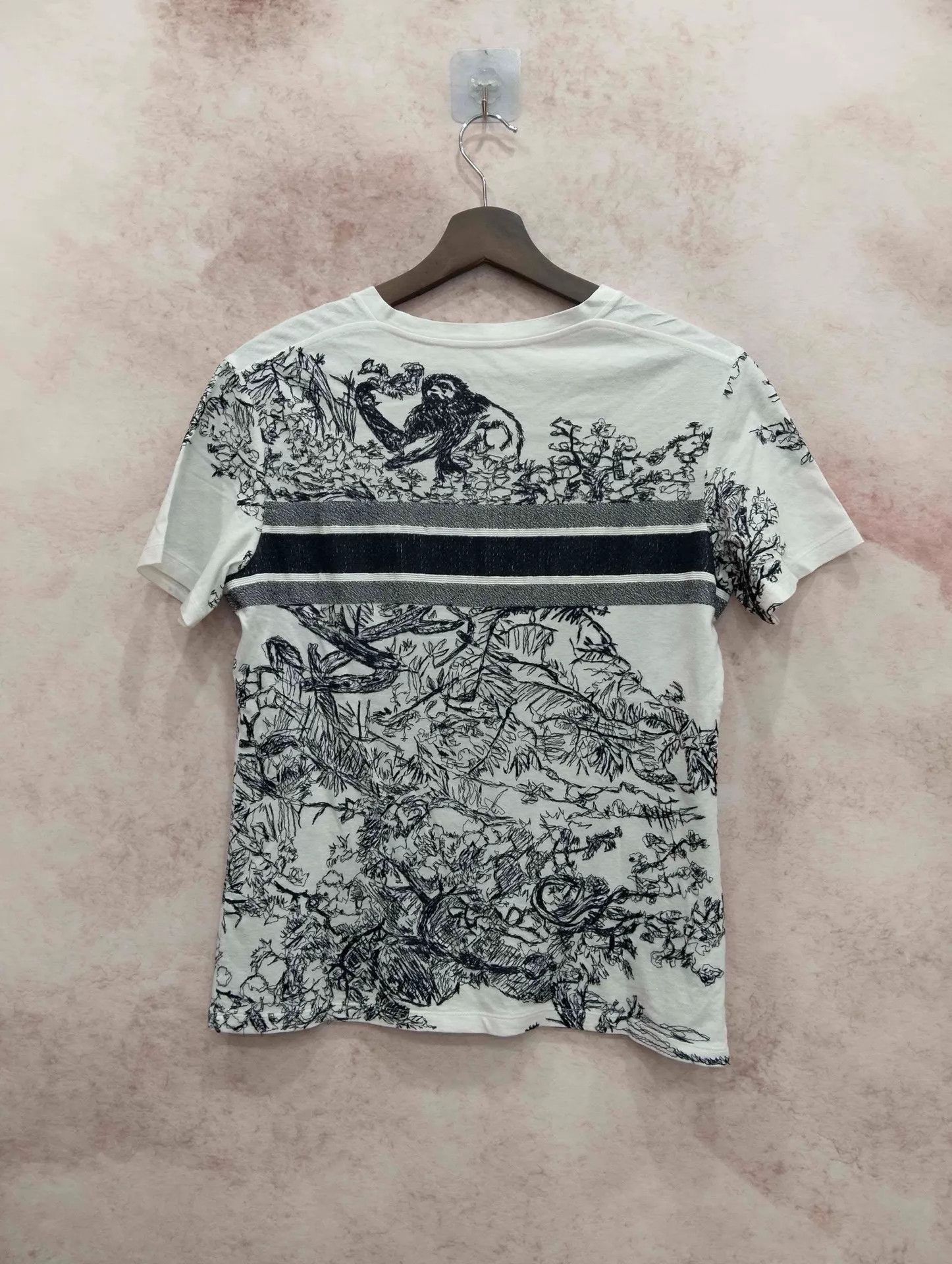 Dior Dior Classic Print Embroidery Short Sleeve T-Shirt 95 New Size US S / EU 44-46 / 1 - 2 Thumbnail