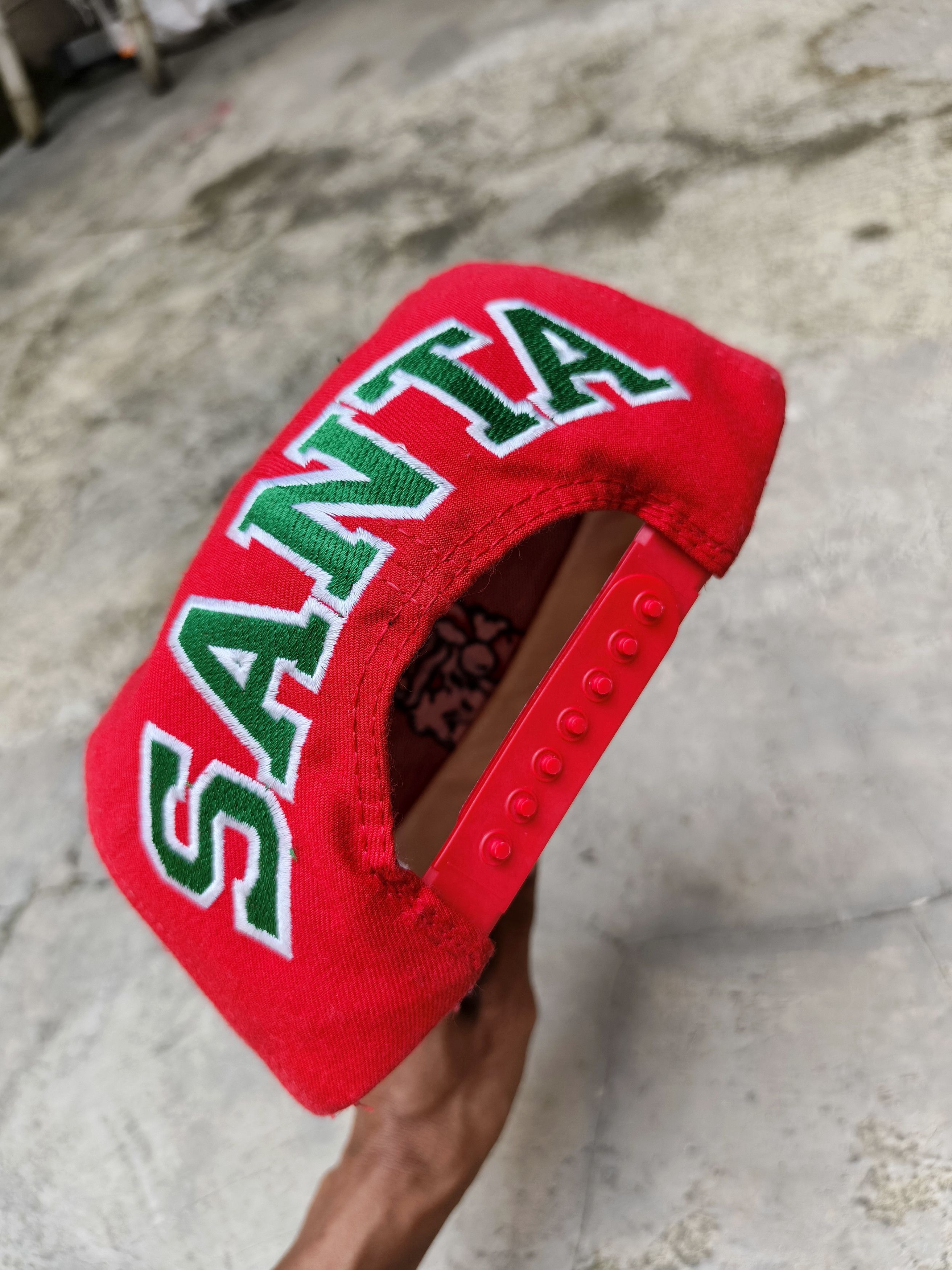 American Needle Santa Claus Blockhead VTG hat Size ONE SIZE - 10 Thumbnail