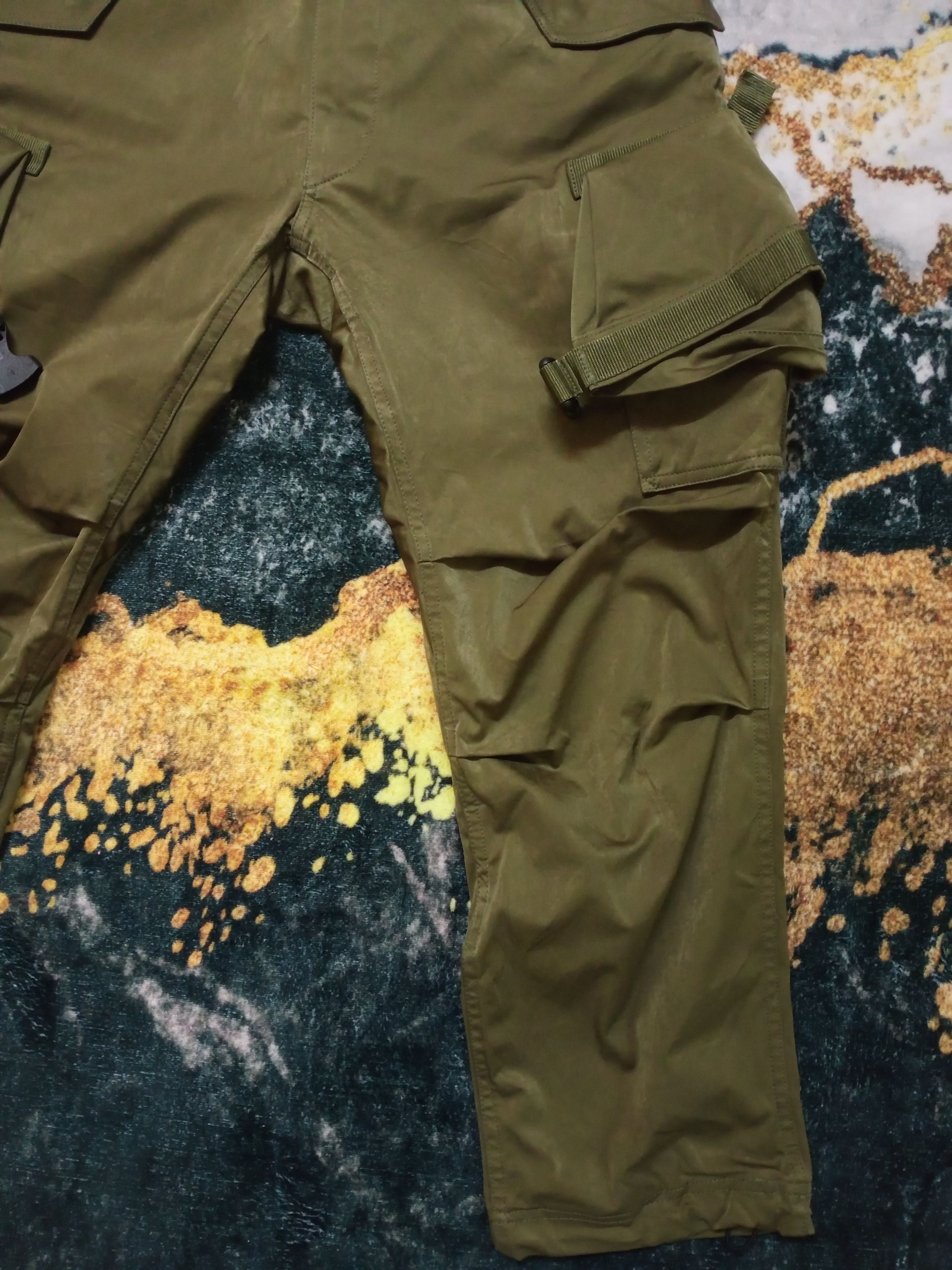 meanswhile Rare Vintage Meanswhile Tactical Pocket Cargo Pants Size US 36 / EU 52 - 12 Thumbnail