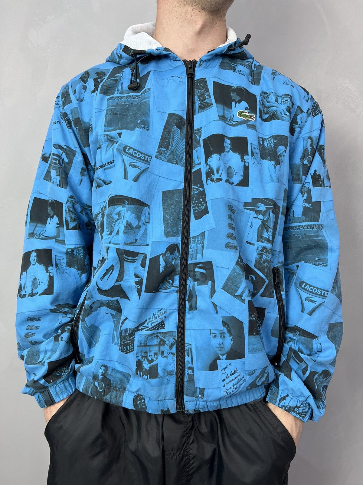 Lacoste × Vintage Vintage Y2K 90s Lacoste X PALAROID Track Jacket Size US M / EU 48-50 / 2 - 16 Thumbnail