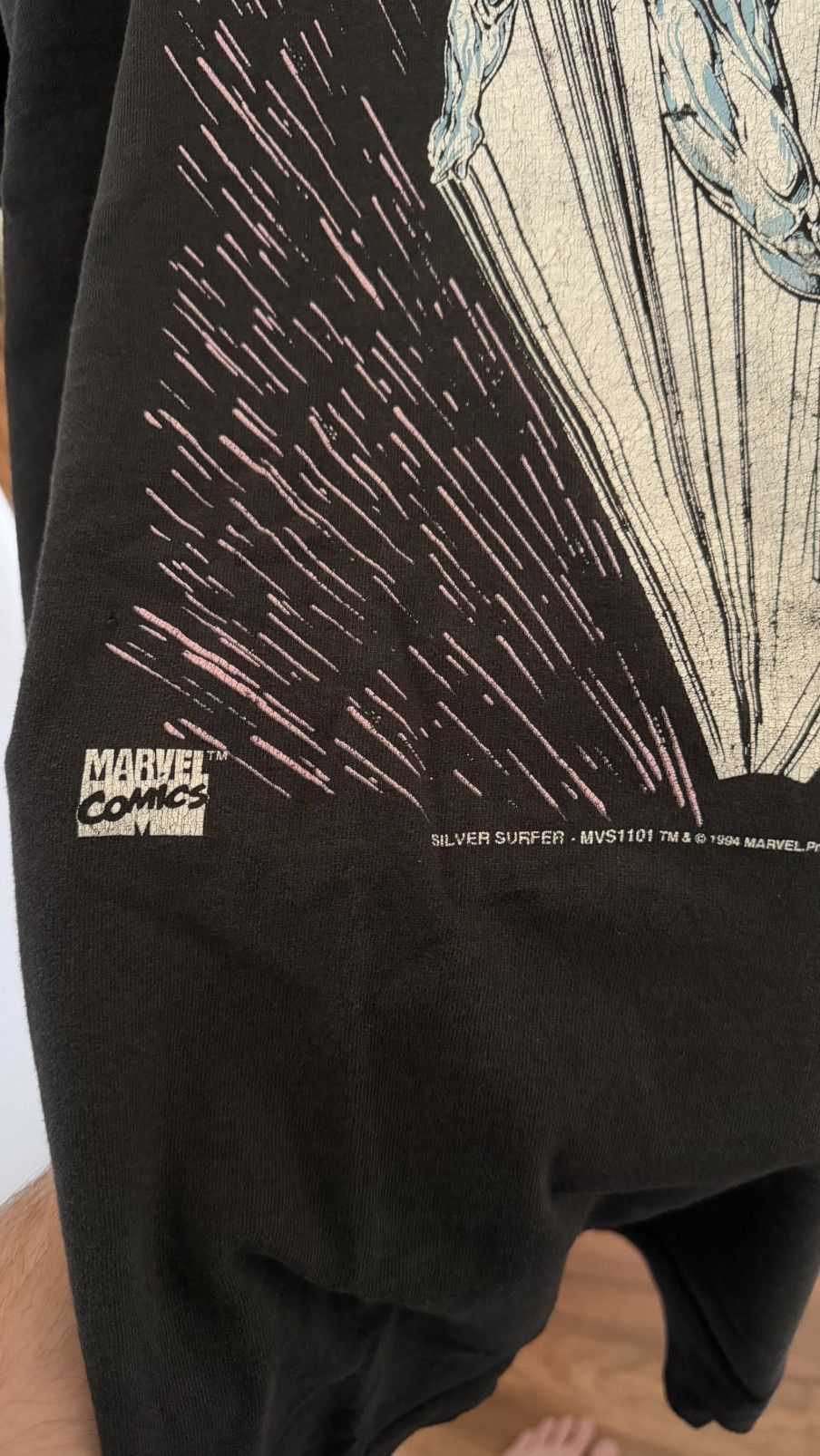 Other Comic images silver surfer tee 90s small flaws shown! Size US XL / EU 56 / 4 - 2 Thumbnail