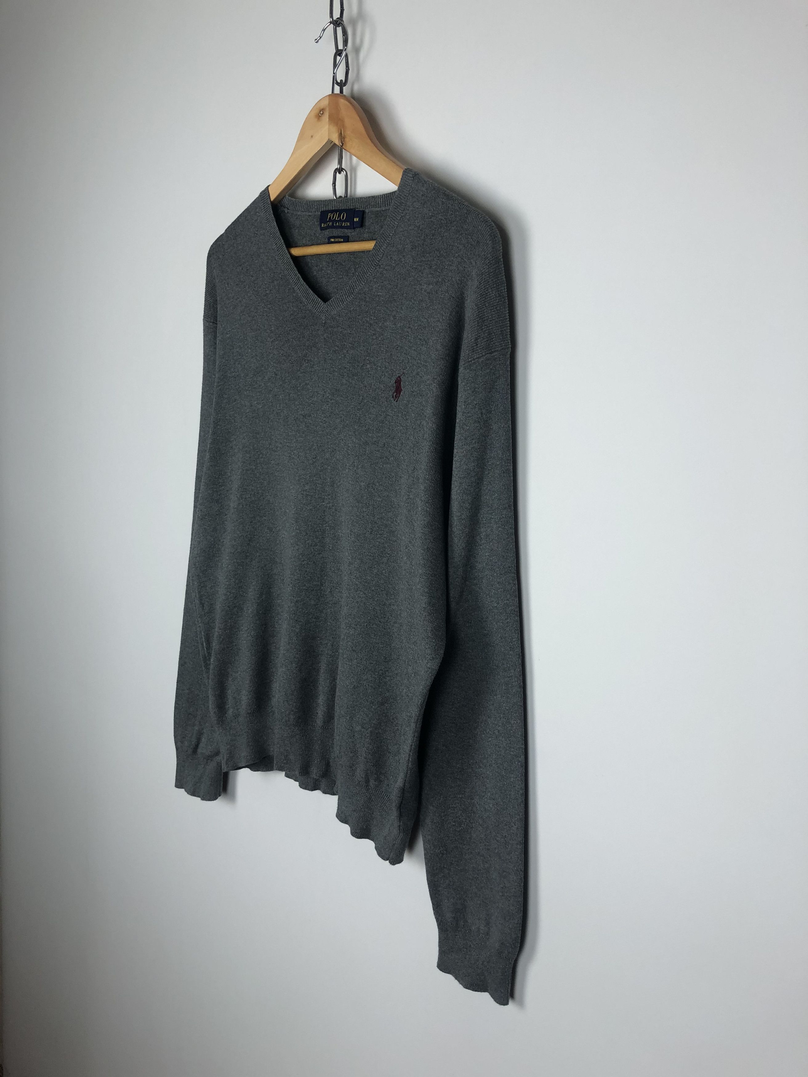 Polo Ralph Lauren Polo Ralph Lauren Sweater Grey Pullover size M Size US M / EU 48-50 / 2 - 6 Thumbnail