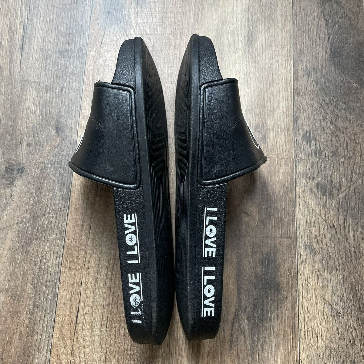 Kappa Kappa Black Unisex Sporty Slide Sandals Size US 8 / EU 41 - 5 Thumbnail