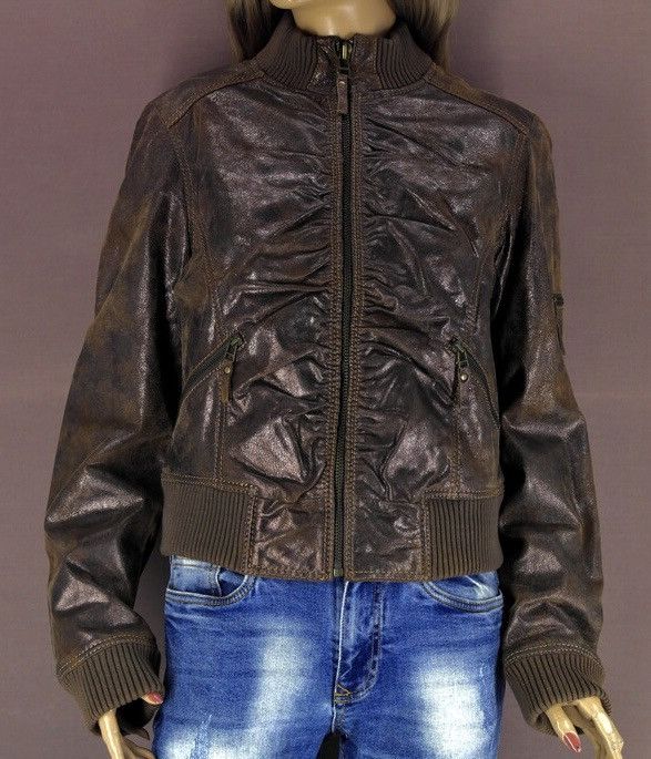 If Six Was Nine × Japanese Brand × Le Grande Bleu (L.G.B.) Vintage Japanese Ifsixwasnine Style Leather Bomber Jacket Size US S / EU 44-46 / 1 - 11 Thumbnail
