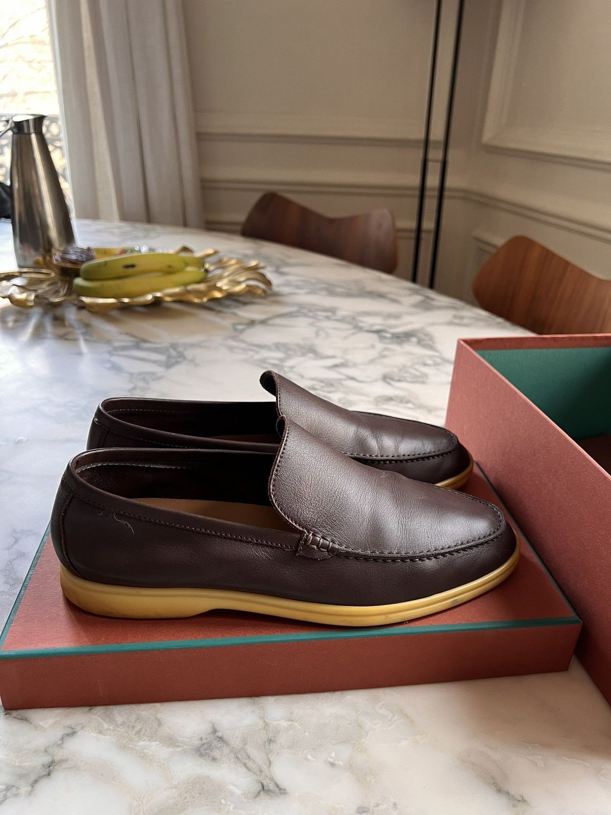 Loro Piana SUMMER WALK CALFSKIN LEATHER Size US 11 / EU 44 - 6 Thumbnail
