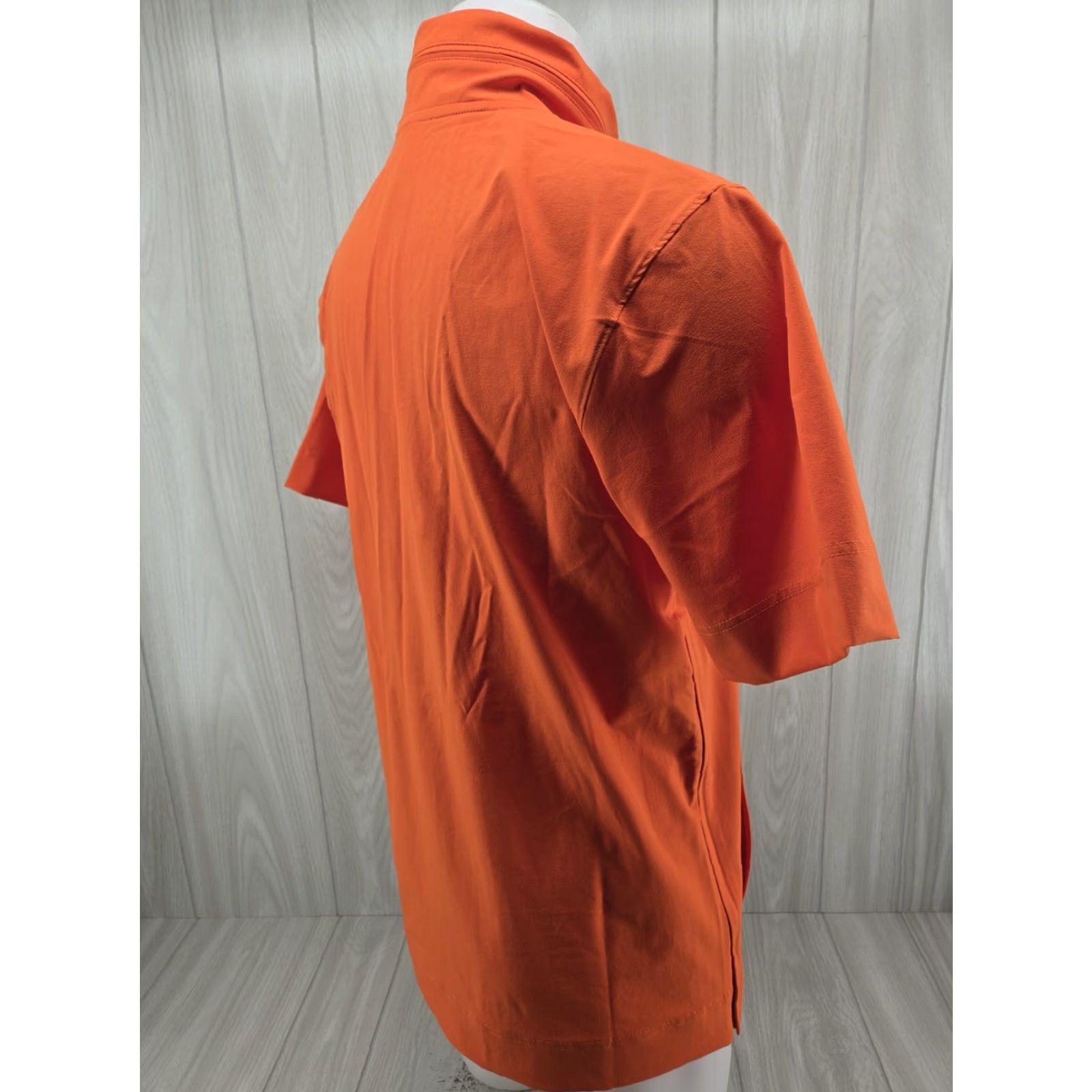 Nike Nike Wallace State Valleyball Windbreaker Shirt Men S Orange 1/4 Zip Solid Logo 1/4 Zip Windbreaker S/S 90s? Size US S / EU 44-46 / 1 - 7 Thumbnail