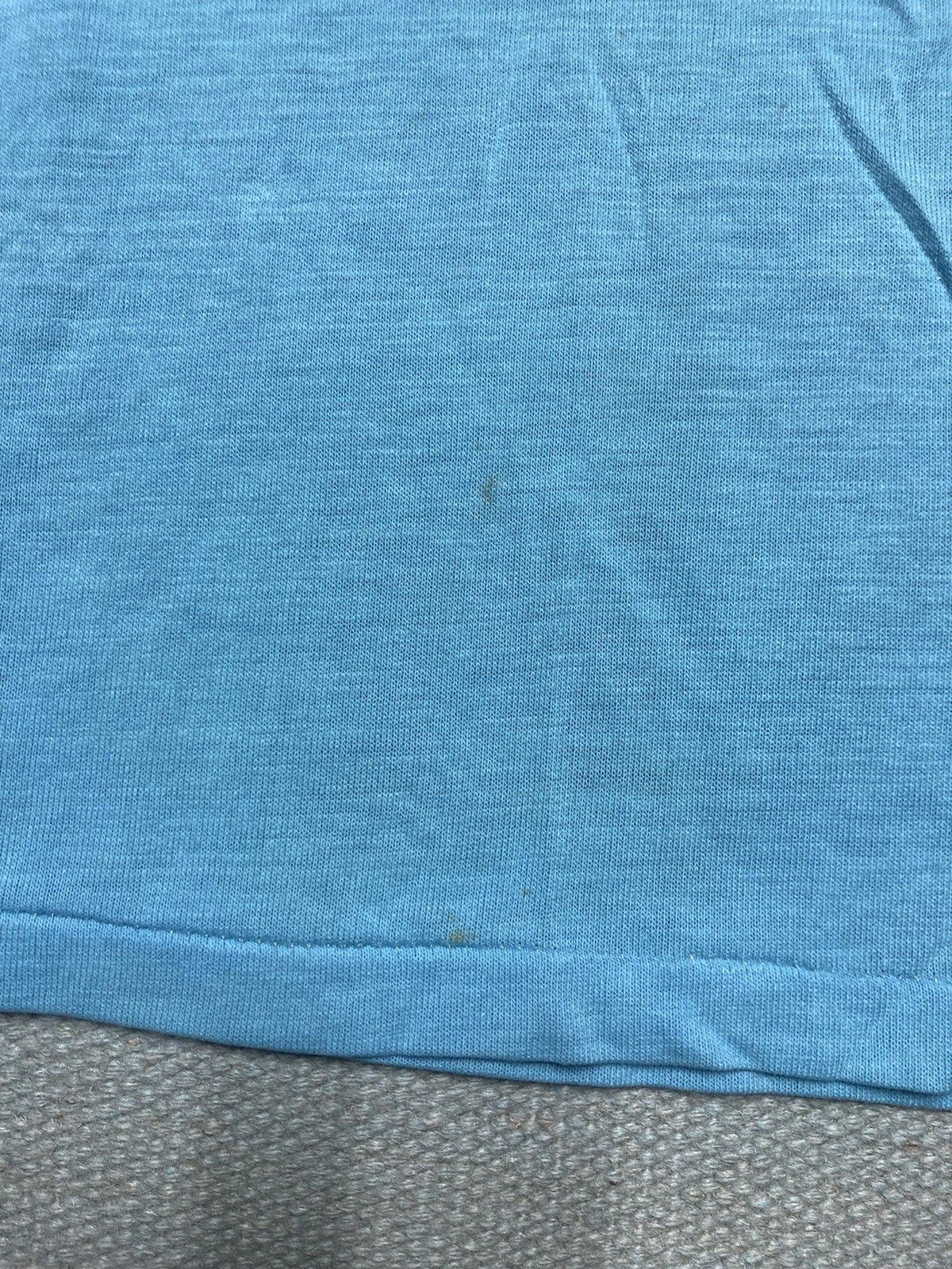 Vintage 60s tshirt light blue soft acrylic boys 6 womens XS Baby tee Size XS / US 0-2 / IT 36-38 - 2 Thumbnail